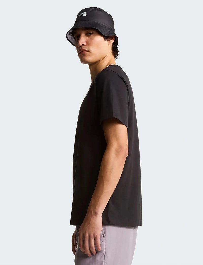 The North Face - M EVOLUTION SIMPLE DOME REGULAR SHORT SL - oberteile & t-shirts - tnf black - 4