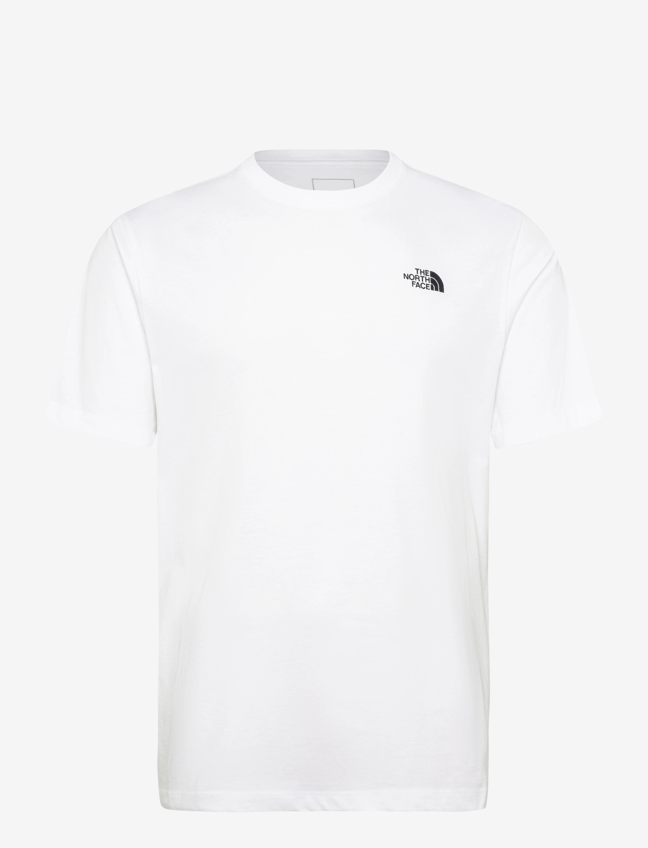 The North Face - M EVOLUTION SIMPLE DOME REGULAR SHORT SL - t-shirts - tnf white - 1