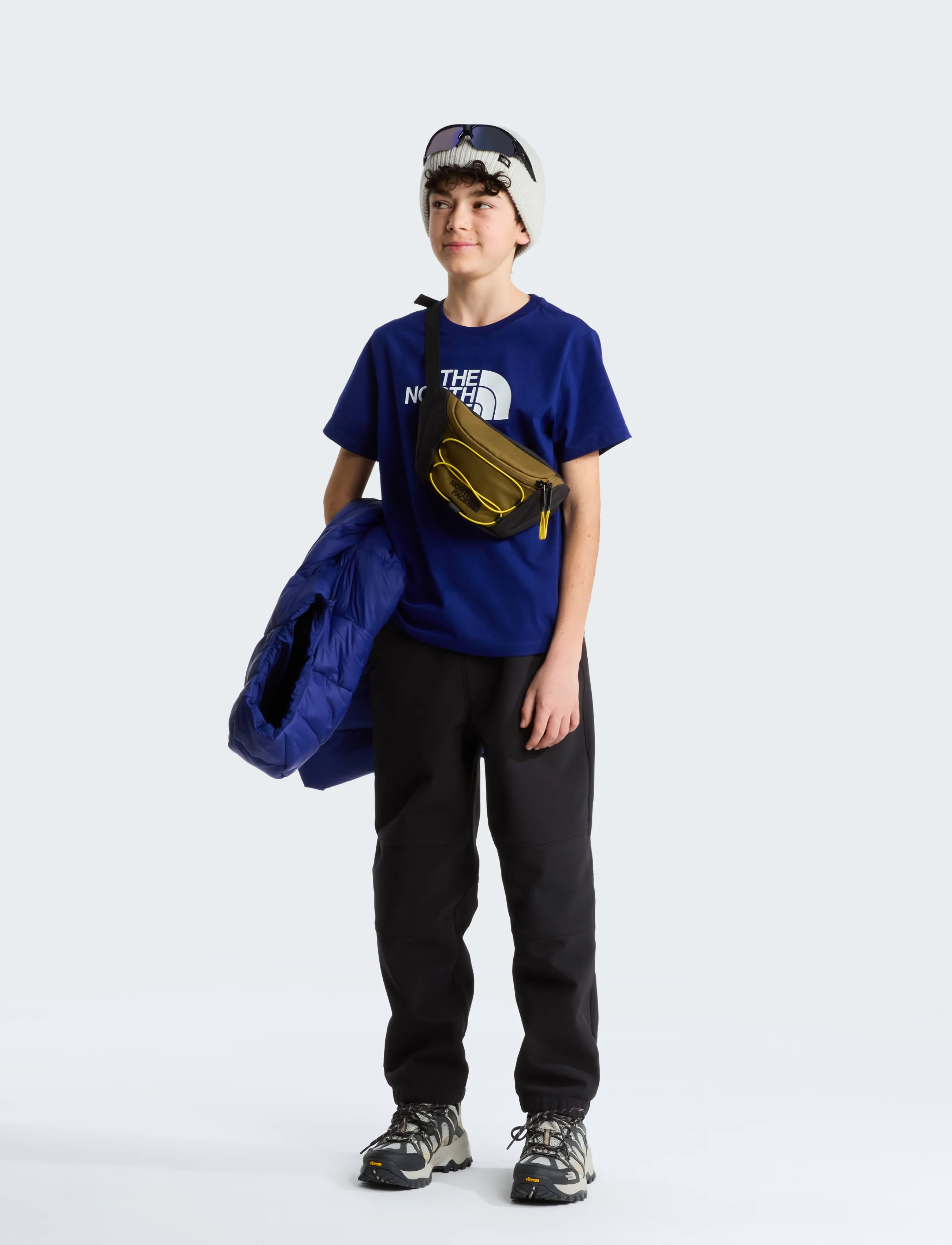 The North Face - TEEN EVOLUTION HALF DOME SS TEE - sporditopid - bold blue - 3