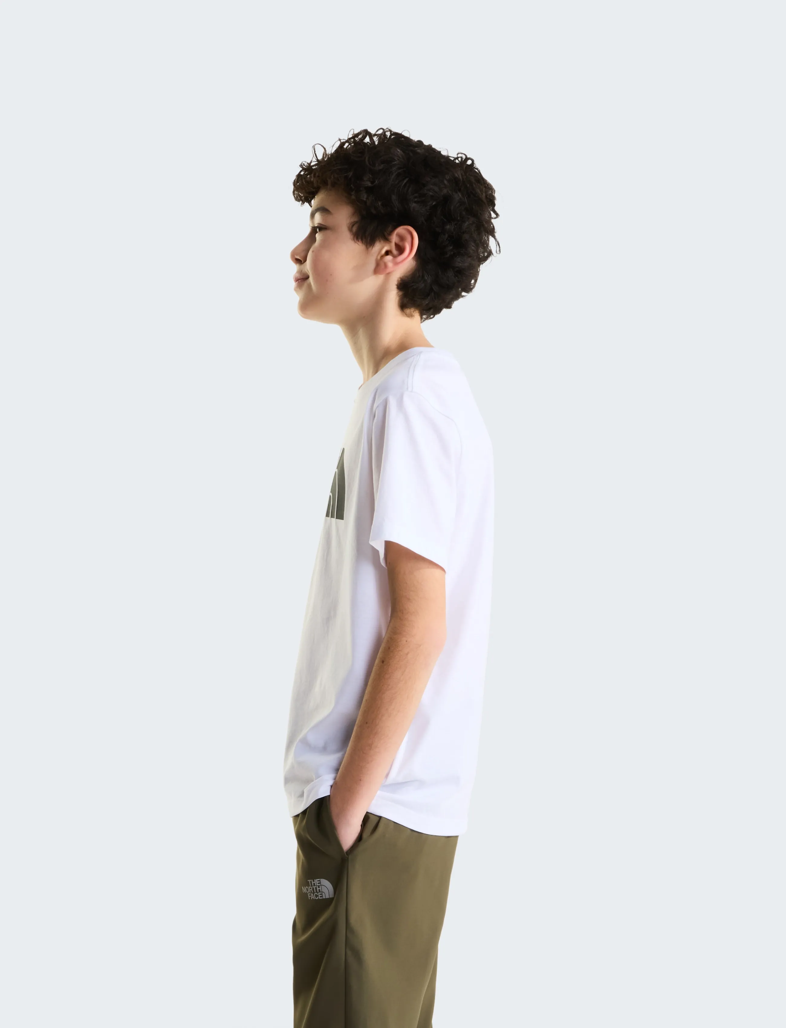 The North Face - TEEN EVOLUTION HALF DOME SS TEE - sporditopid - tnf white - 4