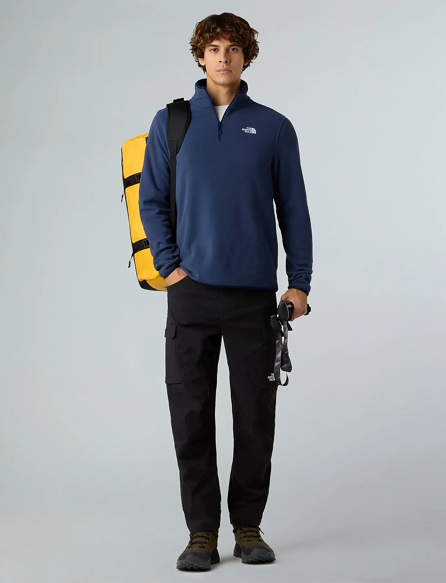 The North Face - M GLACIER FLEECE 1/4 ZIP JACKET - fleece & midlayer - summit navy - 3