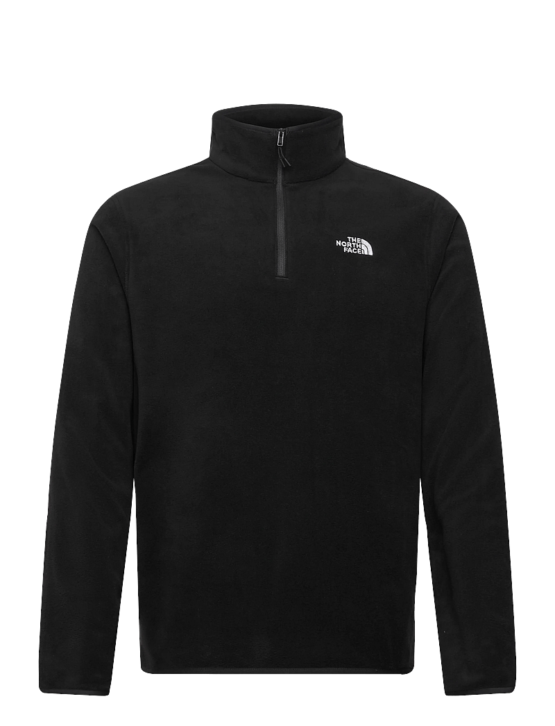 The North Face - M GLACIER FLEECE 1/4 ZIP JACKET - fleece & midlayer - tnf black - 1