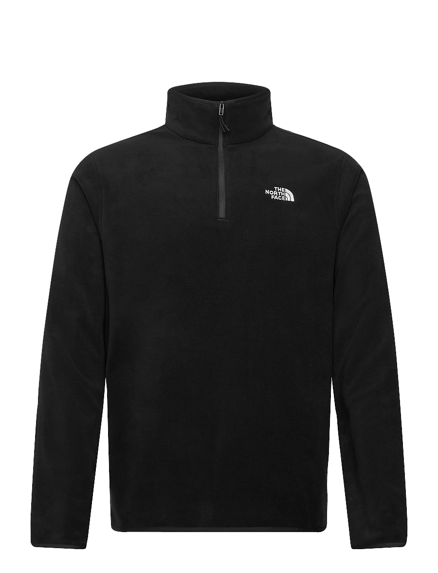 The North Face - M GLACIER FLEECE 1/4 ZIP JACKET - fleece & midlayer - tnf black - 1