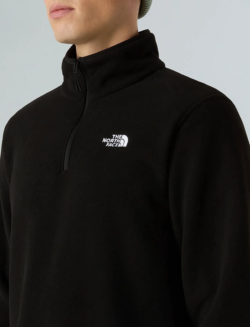The North Face - M GLACIER FLEECE 1/4 ZIP JACKET - fleece & midlayer - tnf black - 5