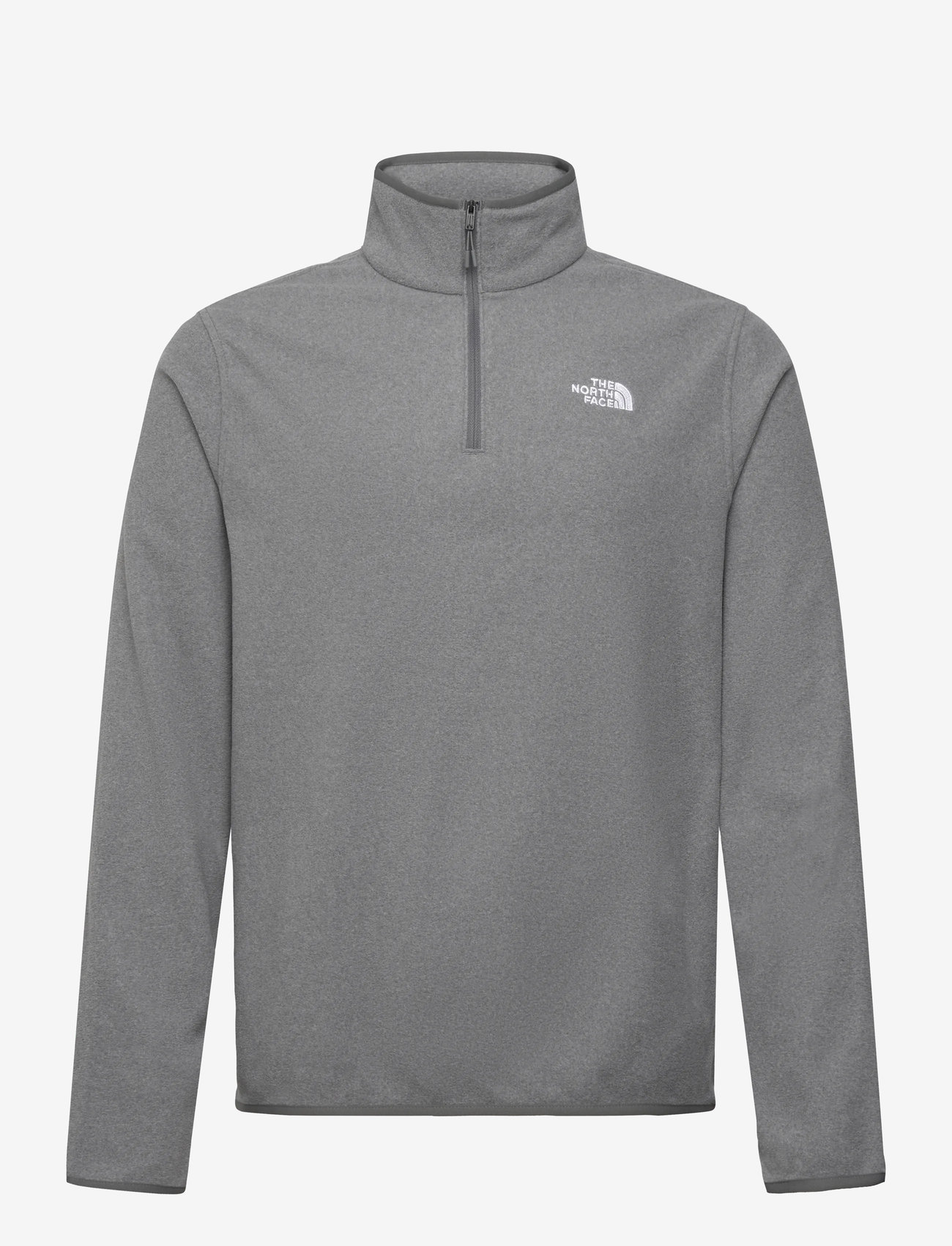 The North Face - M GLACIER FLEECE 1/4 ZIP JACKET - polaires et couches intermédiaires - tnf mid grey heather - 1
