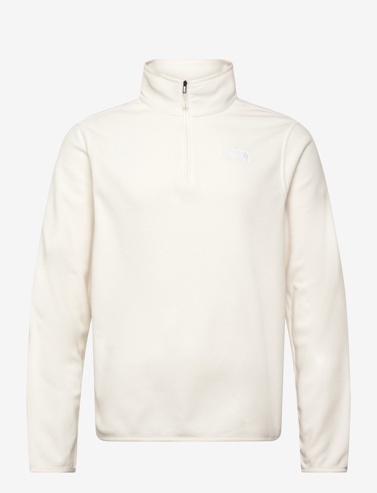 The North Face - M GLACIER FLEECE 1/4 ZIP JACKET - fleece og mellemlag - white dune - 1