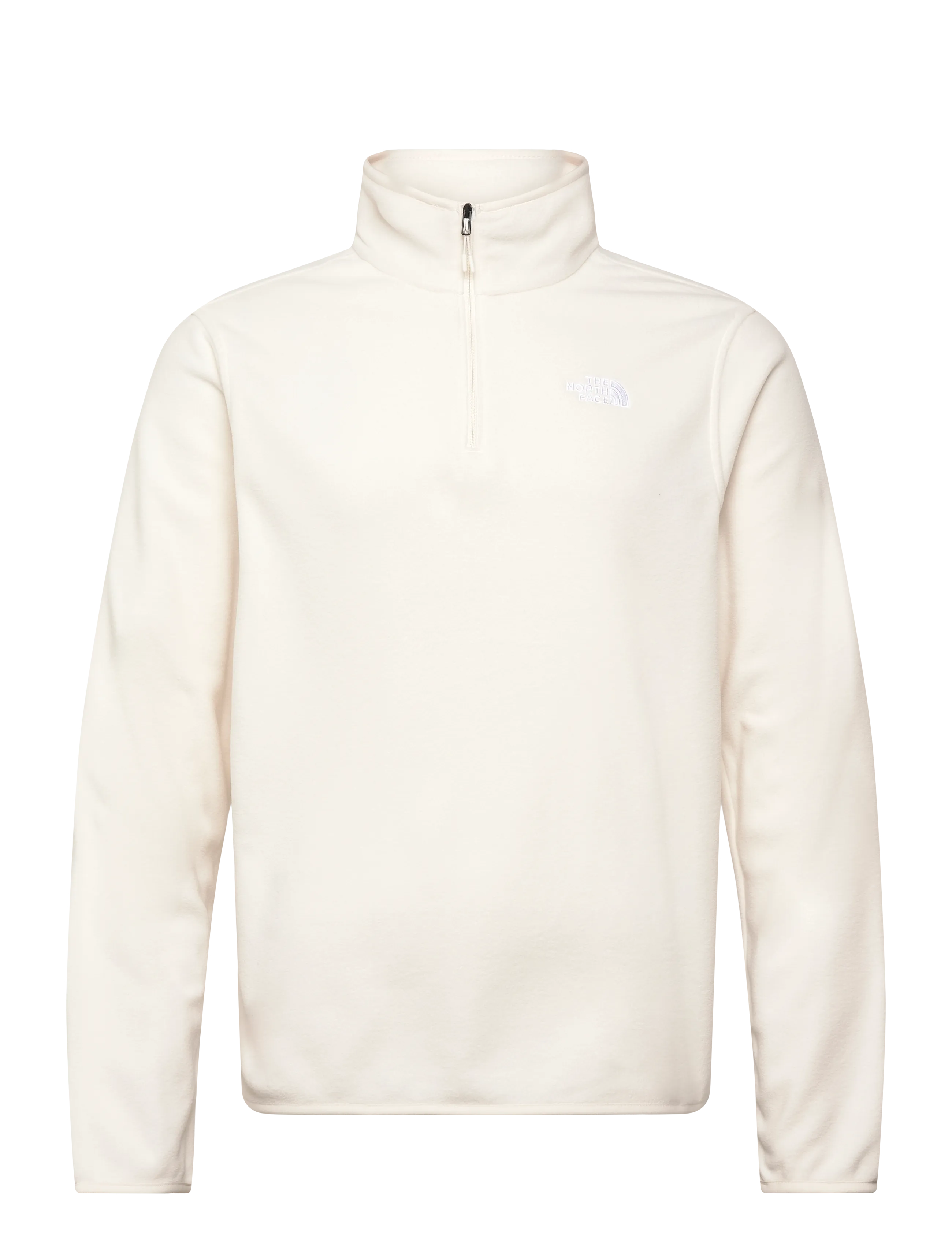 The North Face M GLACIER FLEECE 1/4 ZIP JACKET - The North Face - WHITE DUNE / cream