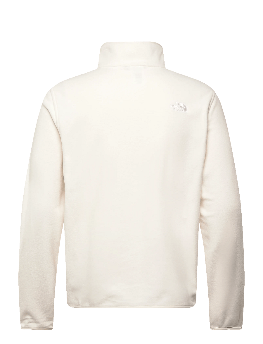 The North Face - M GLACIER FLEECE 1/4 ZIP JACKET - fleece & mellanlager - white dune - 2
