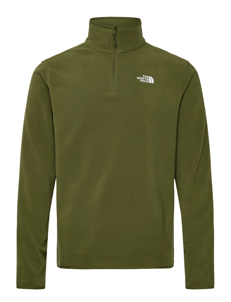 The North Face - M GLACIER FLEECE 1/4 ZIP JACKET - fleece og mellemlag - woodland green - 1
