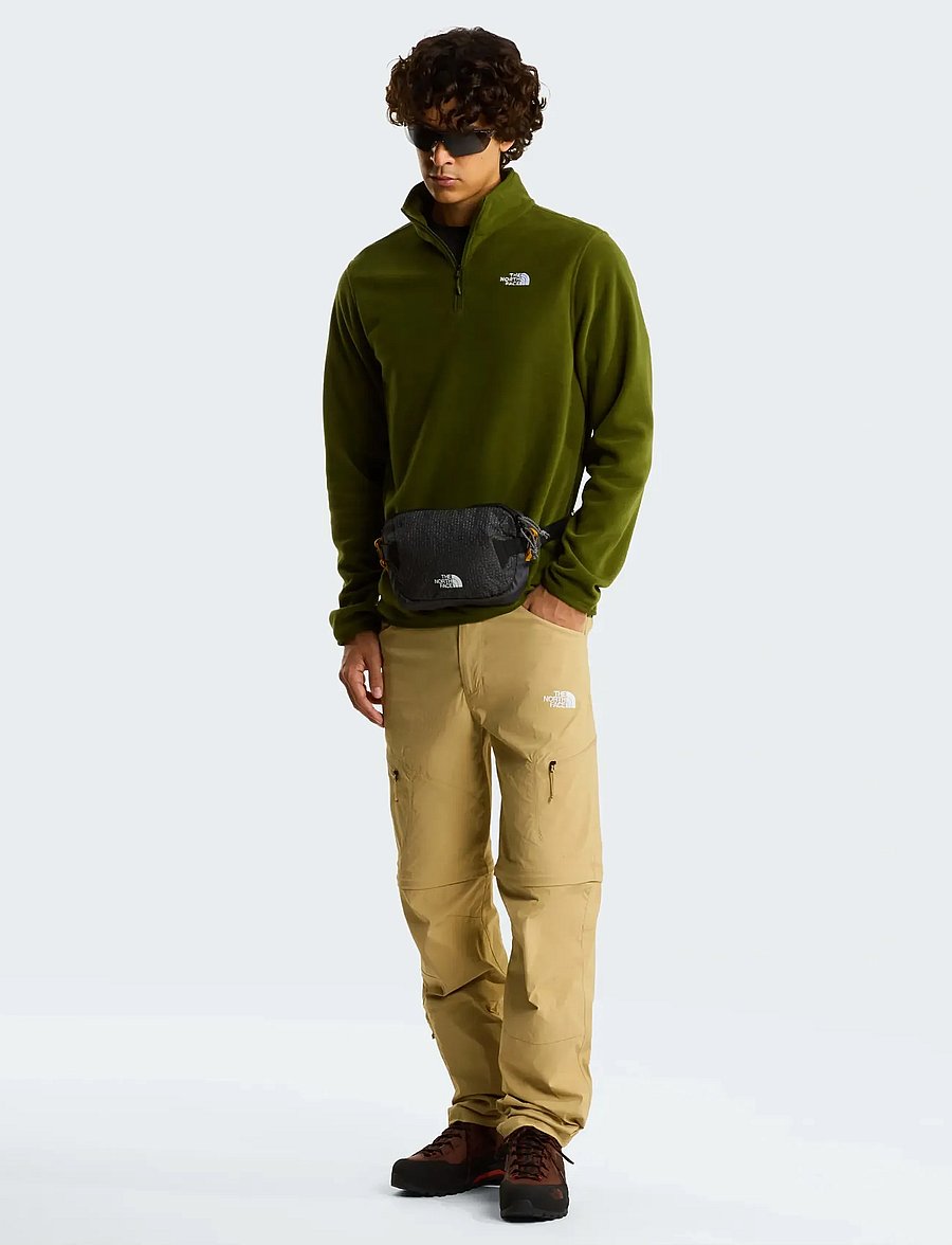 The North Face - M GLACIER FLEECE 1/4 ZIP JACKET - fleece og mellemlag - woodland green - 3