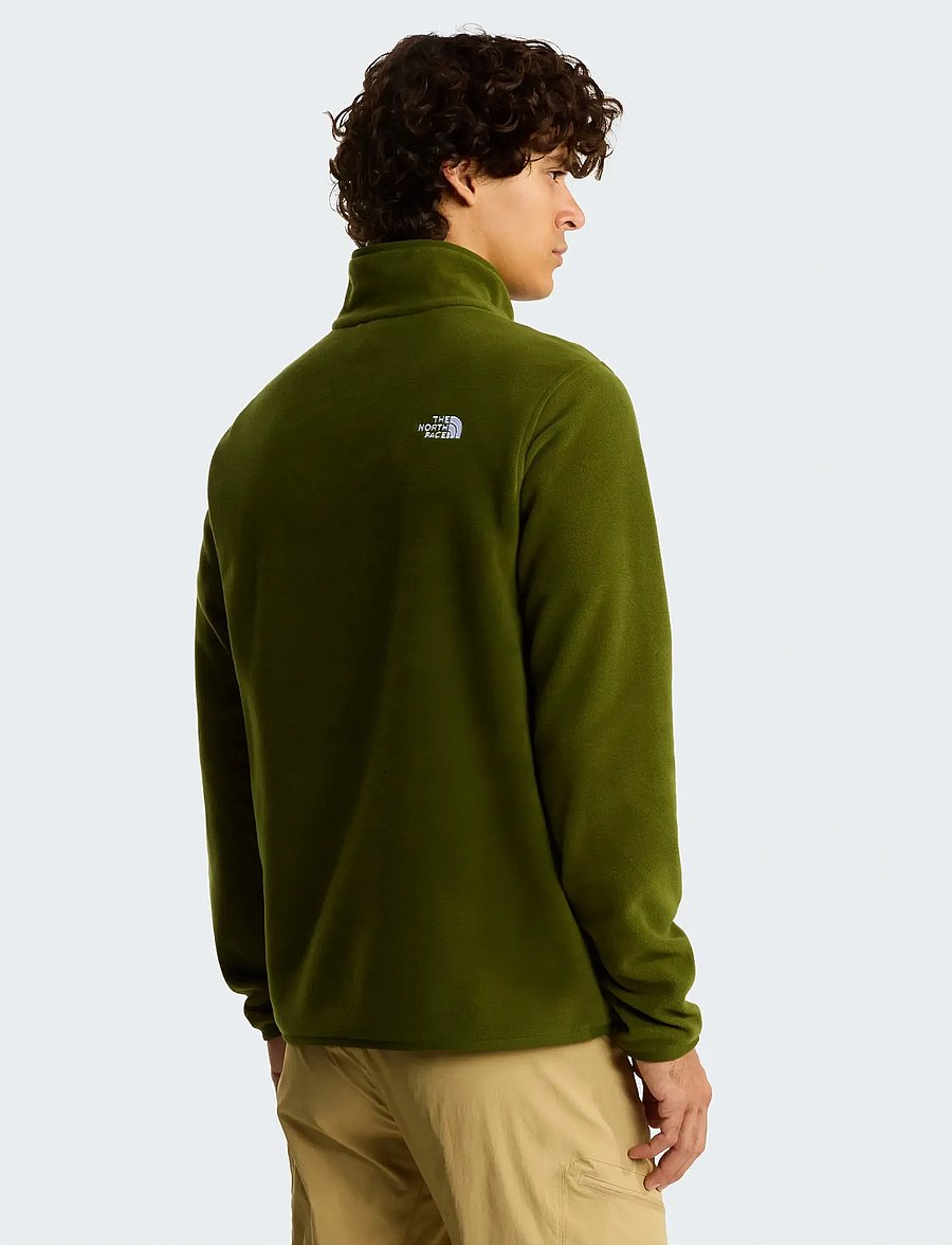 The North Face - M GLACIER FLEECE 1/4 ZIP JACKET - fleece og mellemlag - woodland green - 5