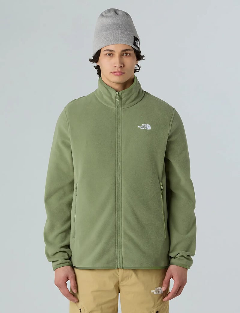 The North Face - M GLACIER FLEECE JACKET - fleece og mellomlag - bark mist - 0