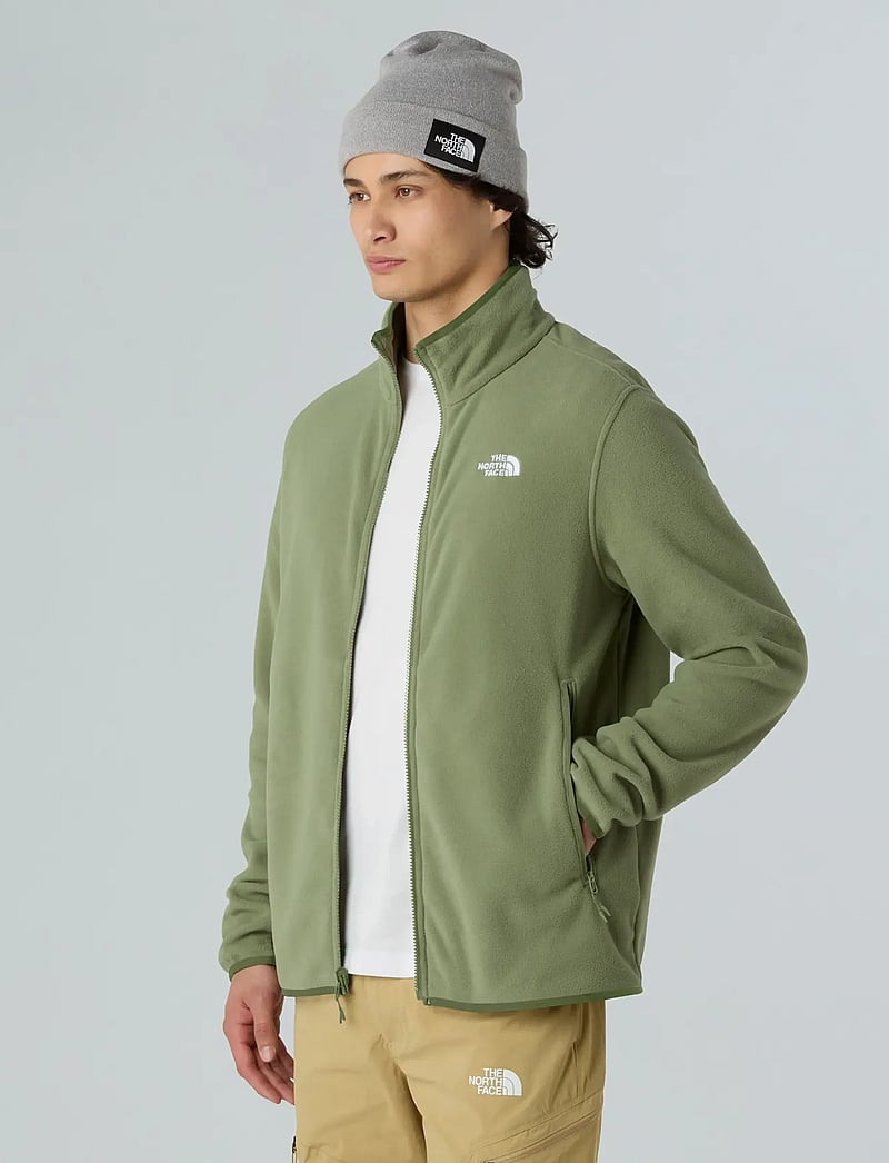 The North Face - M GLACIER FLEECE JACKET - fleece og mellomlag - bark mist - 5