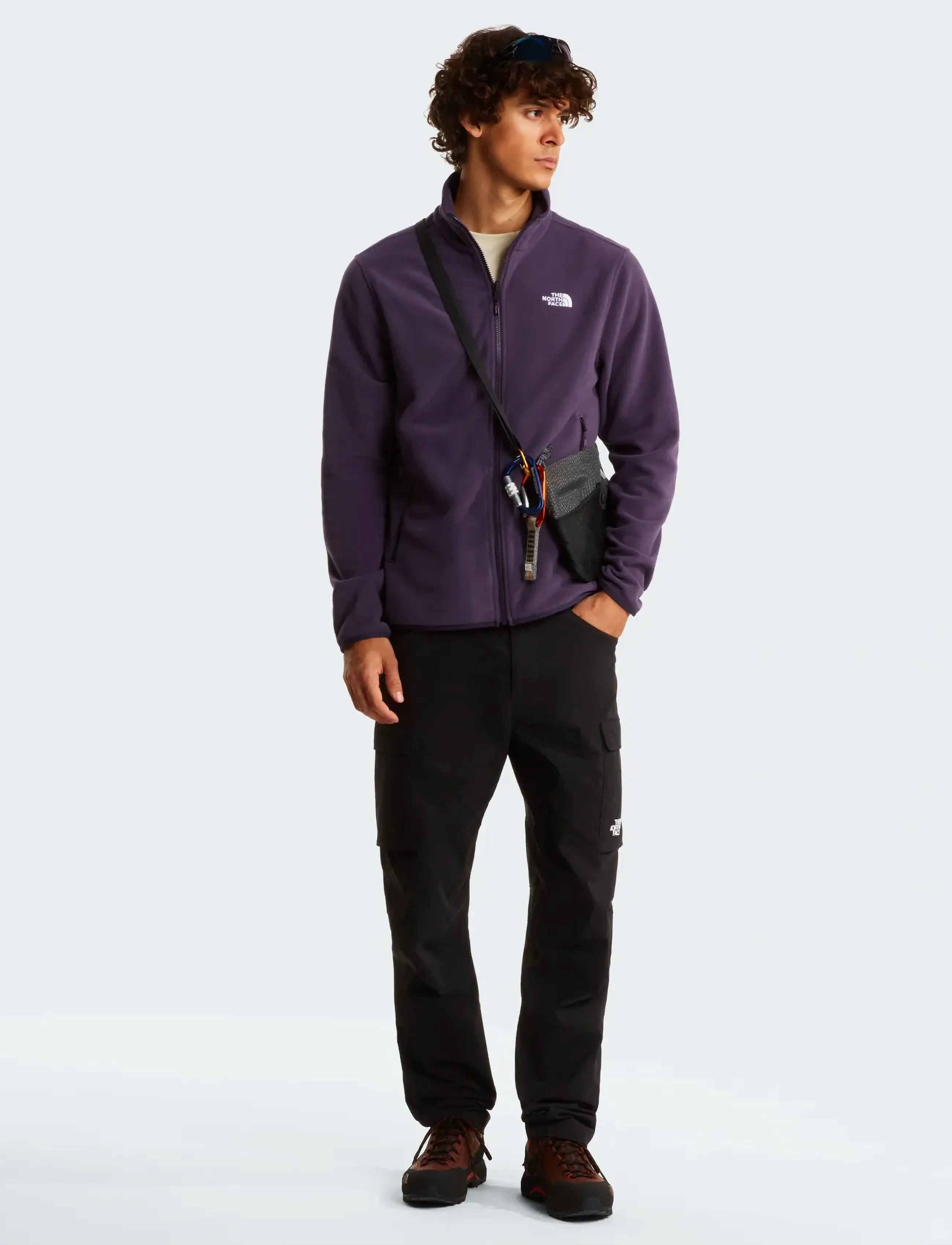 The North Face - M GLACIER FLEECE JACKET - fleece & midlayer - endless dusk - 3