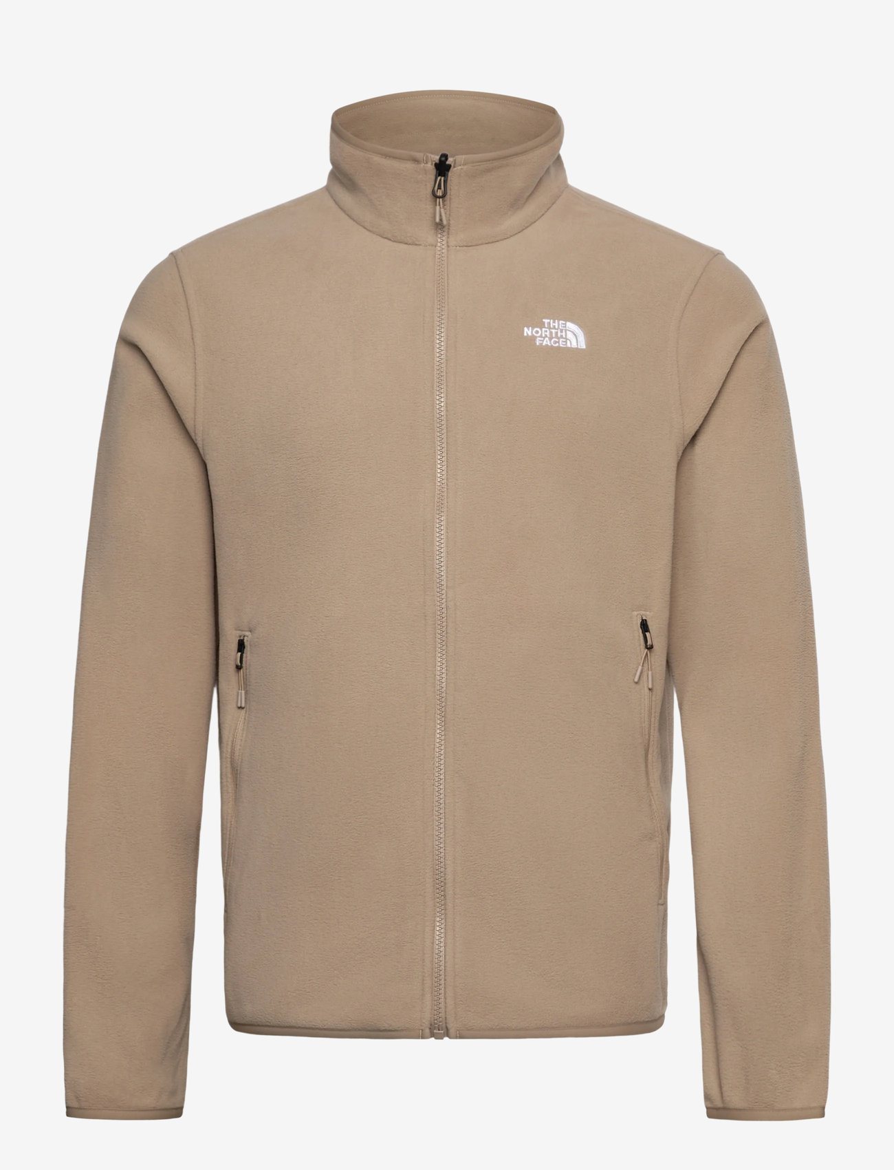 The North Face - M GLACIER FLEECE JACKET - fleece & midlayer - mushroom grey - 1