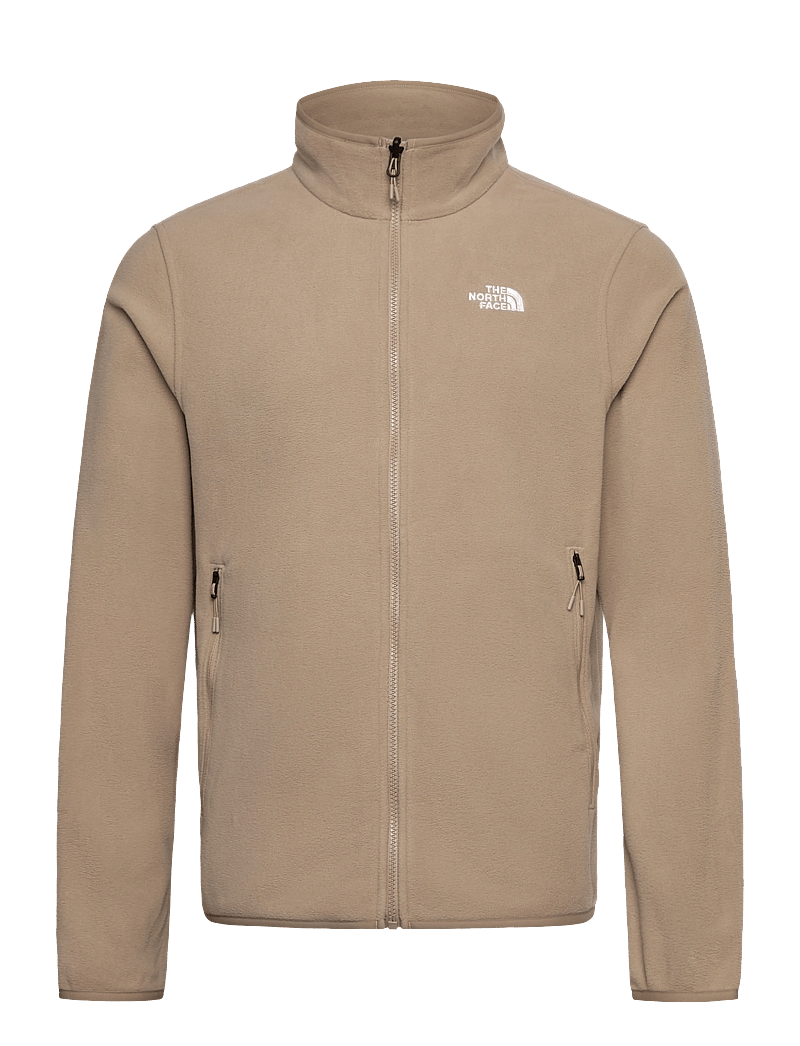 The North Face - M GLACIER FLEECE JACKET - fleece & midlayer - mushroom grey - 1