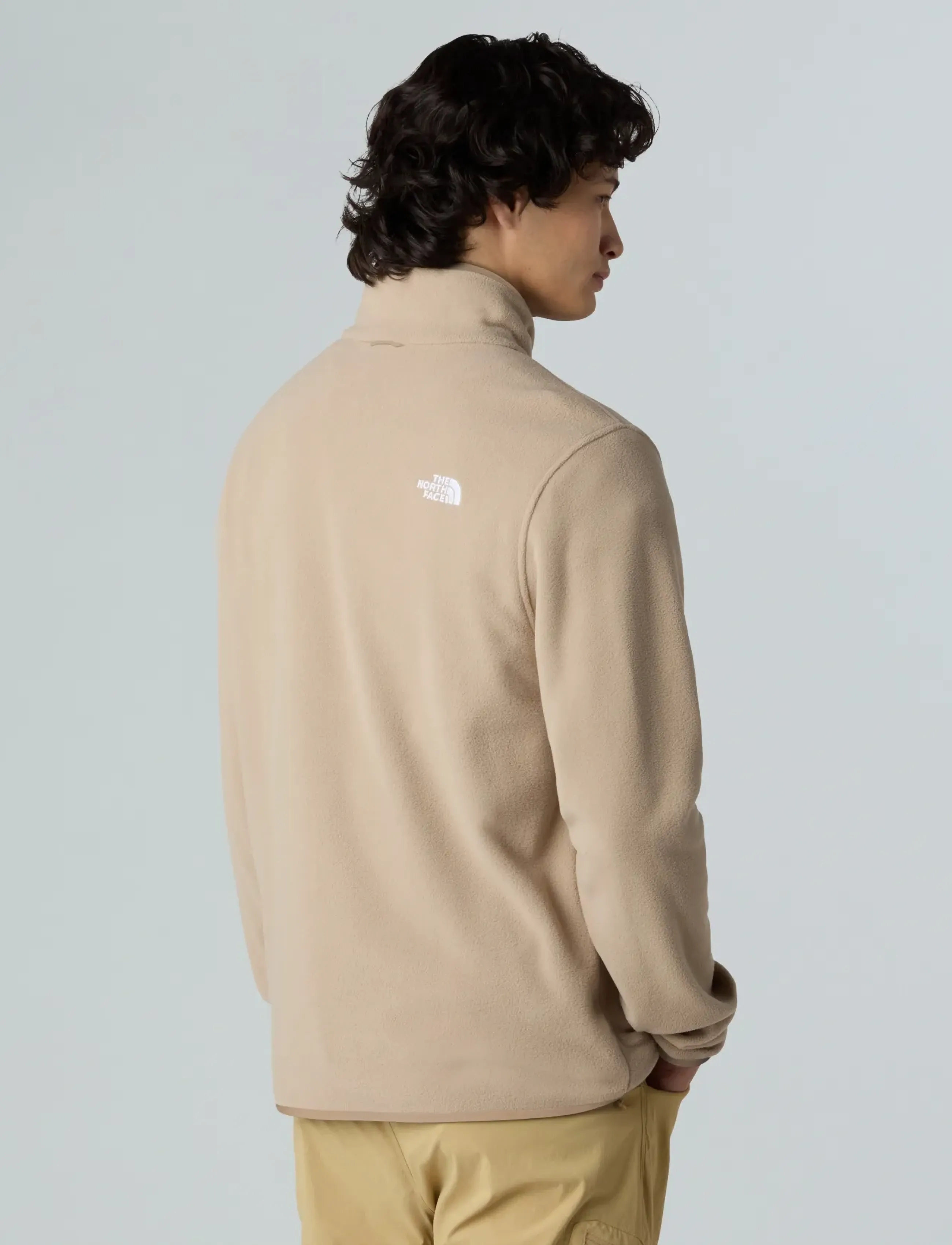 The North Face - M GLACIER FLEECE JACKET - fleece & mellanlager - mushroom grey - 4