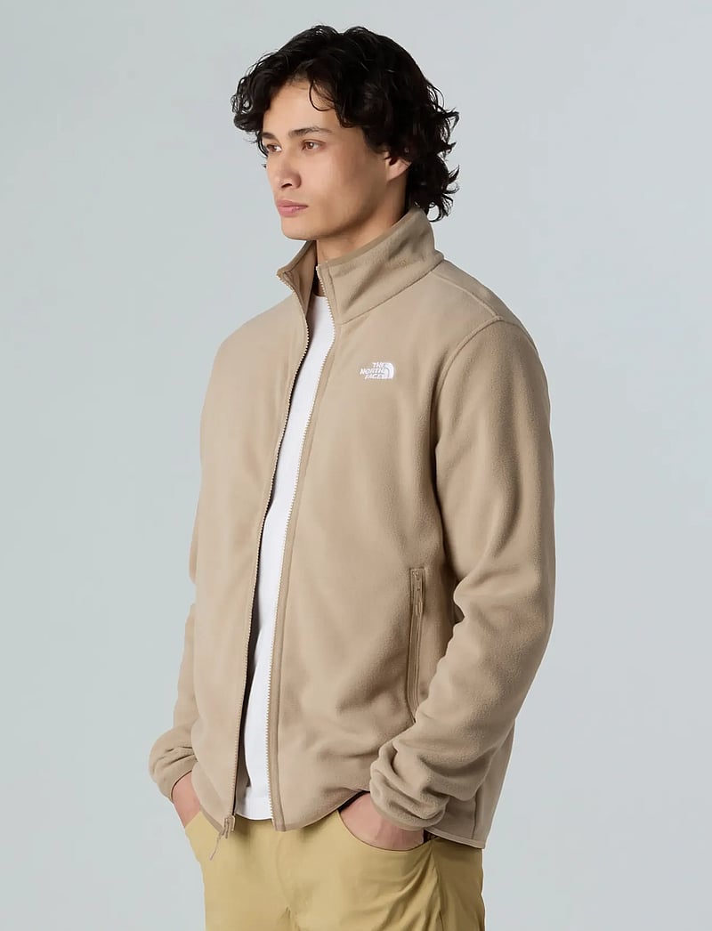 The North Face - M GLACIER FLEECE JACKET - fleece & midlayer - mushroom grey - 5
