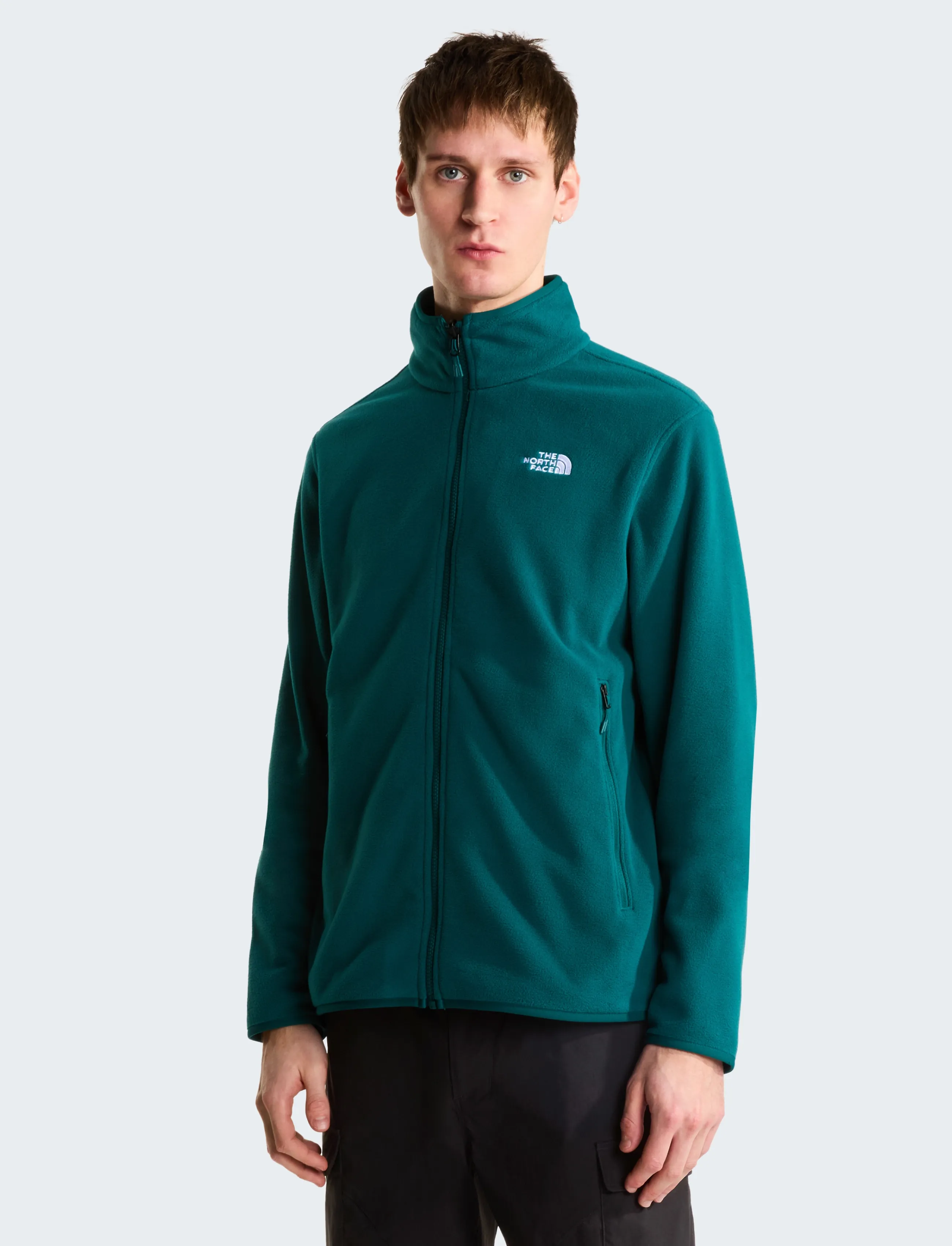 The North Face - M GLACIER FLEECE JACKET - fleece & midlayer - pacific teal - 0