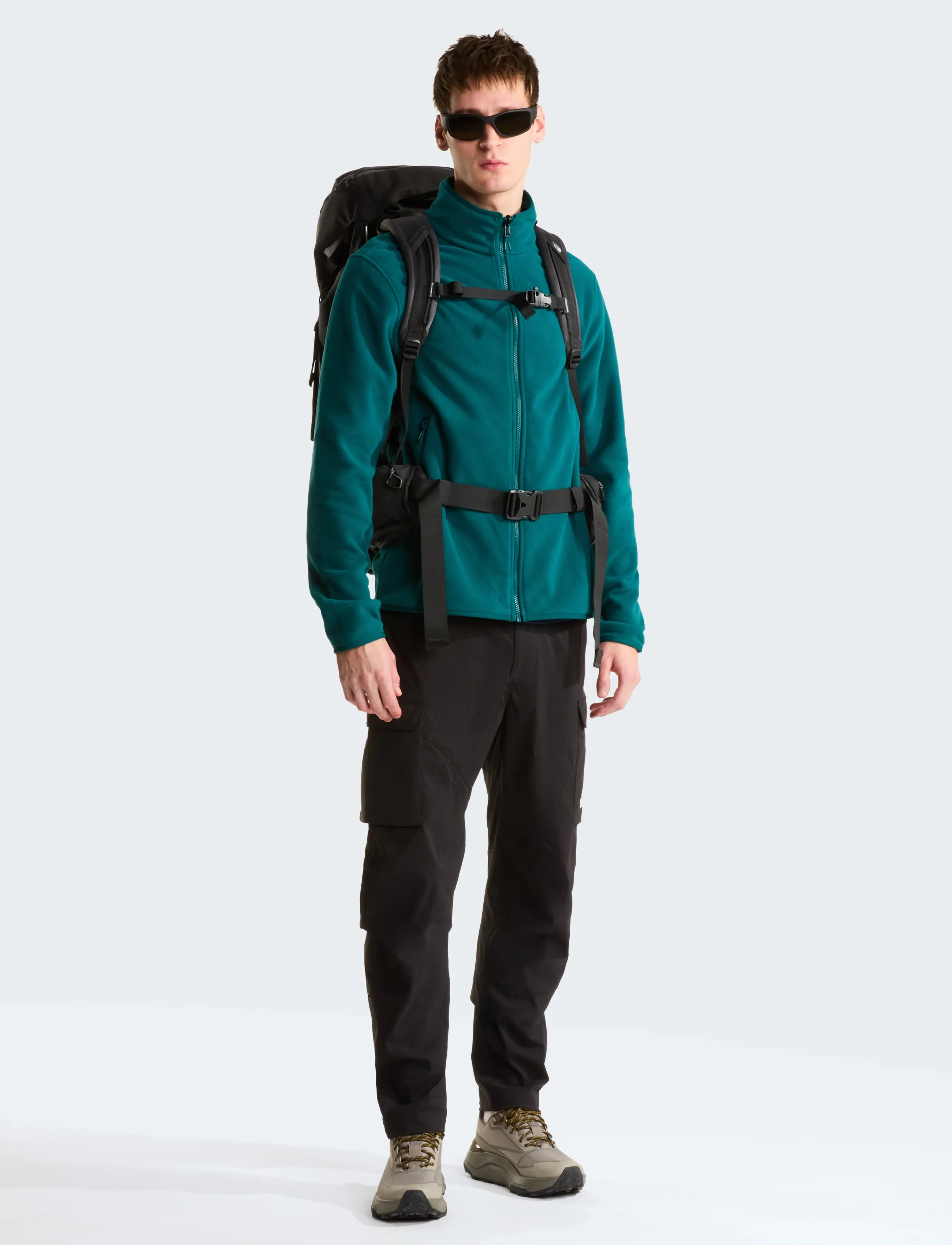 The North Face - M GLACIER FLEECE JACKET - fleece & midlayer - pacific teal - 3