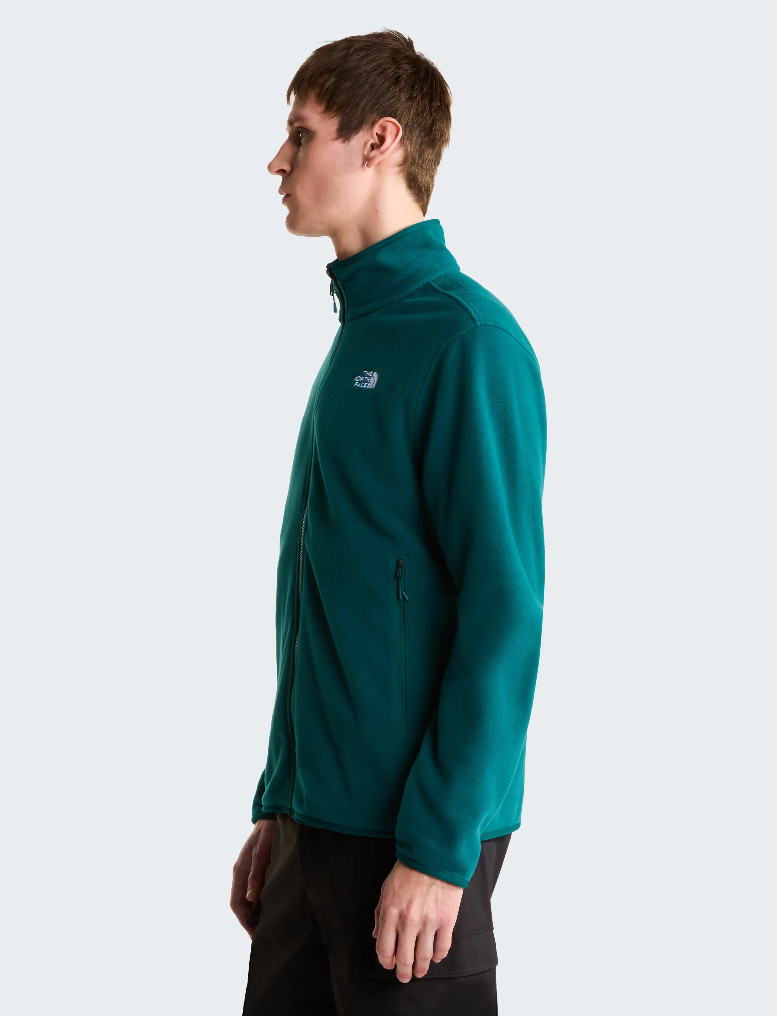 The North Face - M GLACIER FLEECE JACKET - fleece & midlayer - pacific teal - 4