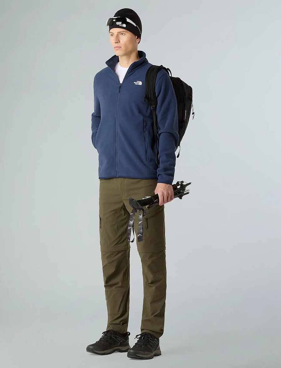The North Face - M GLACIER FLEECE JACKET - fleece & midlayer - summit navy - 3
