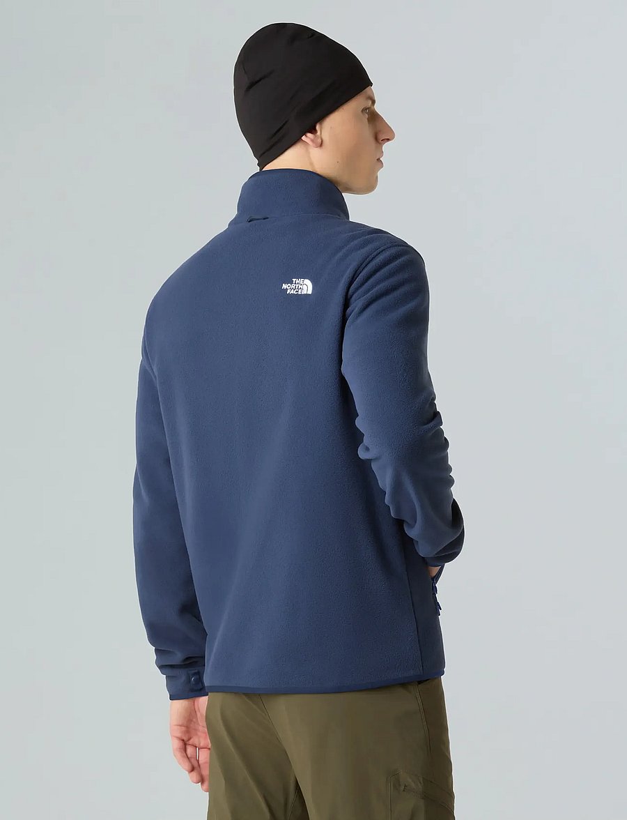 The North Face - M GLACIER FLEECE JACKET - fleece & midlayer - summit navy - 4