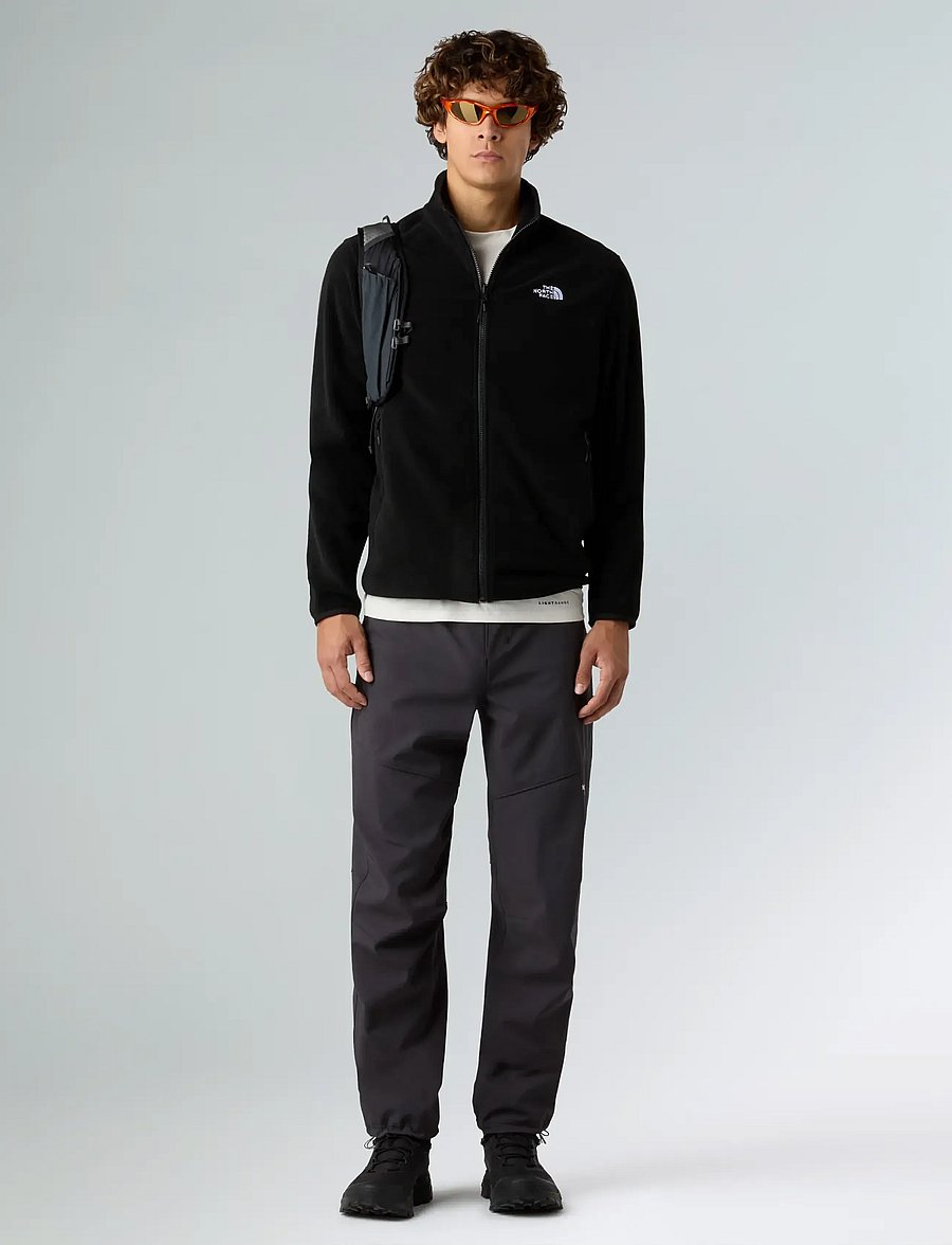 The North Face - M GLACIER FLEECE JACKET - fleece & midlayer - tnf black - 3