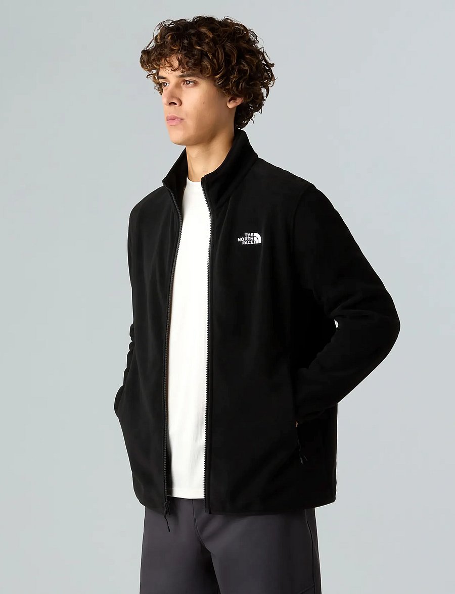 The North Face - M GLACIER FLEECE JACKET - fleece & midlayer - tnf black - 5