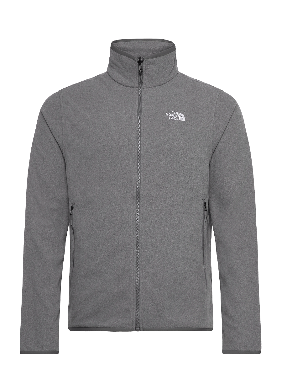 The North Face - M GLACIER FLEECE JACKET - fleece og mellemlag - tnf mid grey heather - 1