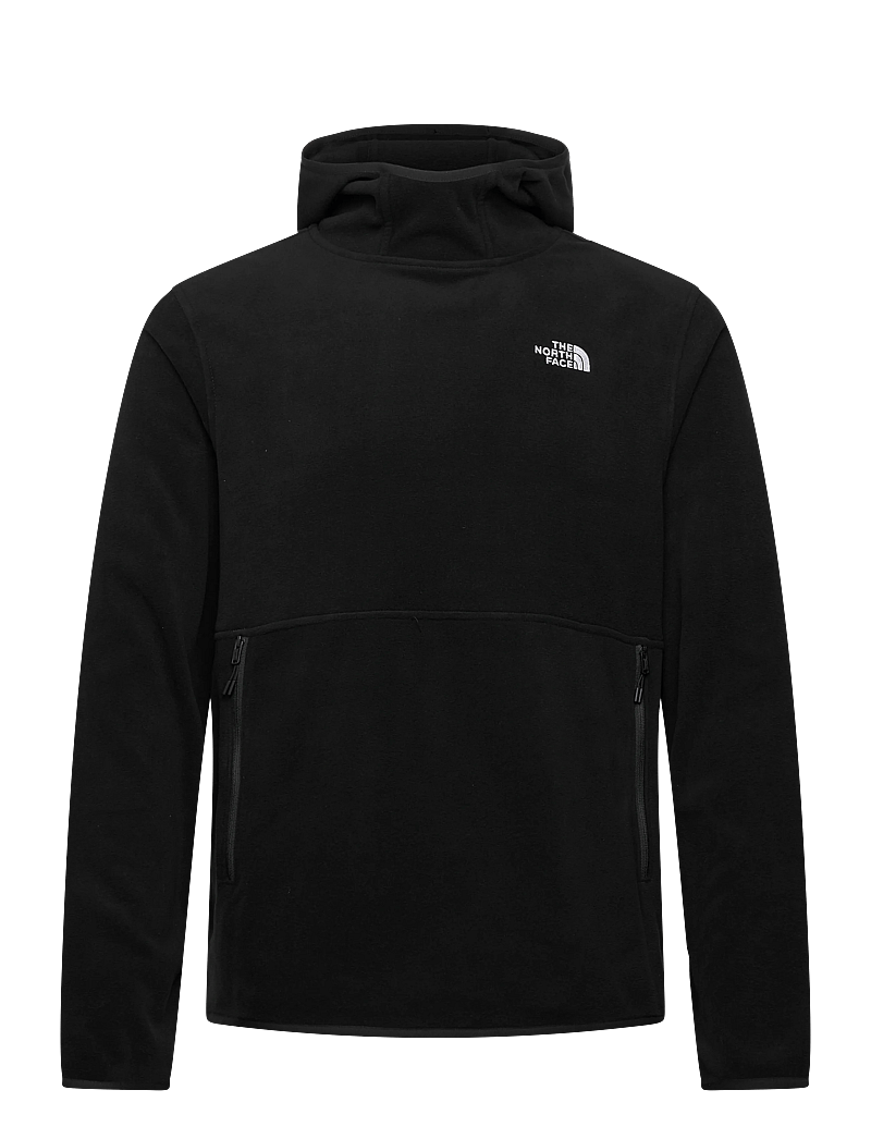 The North Face - M GLACIER FLEECE PULLOVER HOODIE - fleece og mellemlag - tnf black - 1