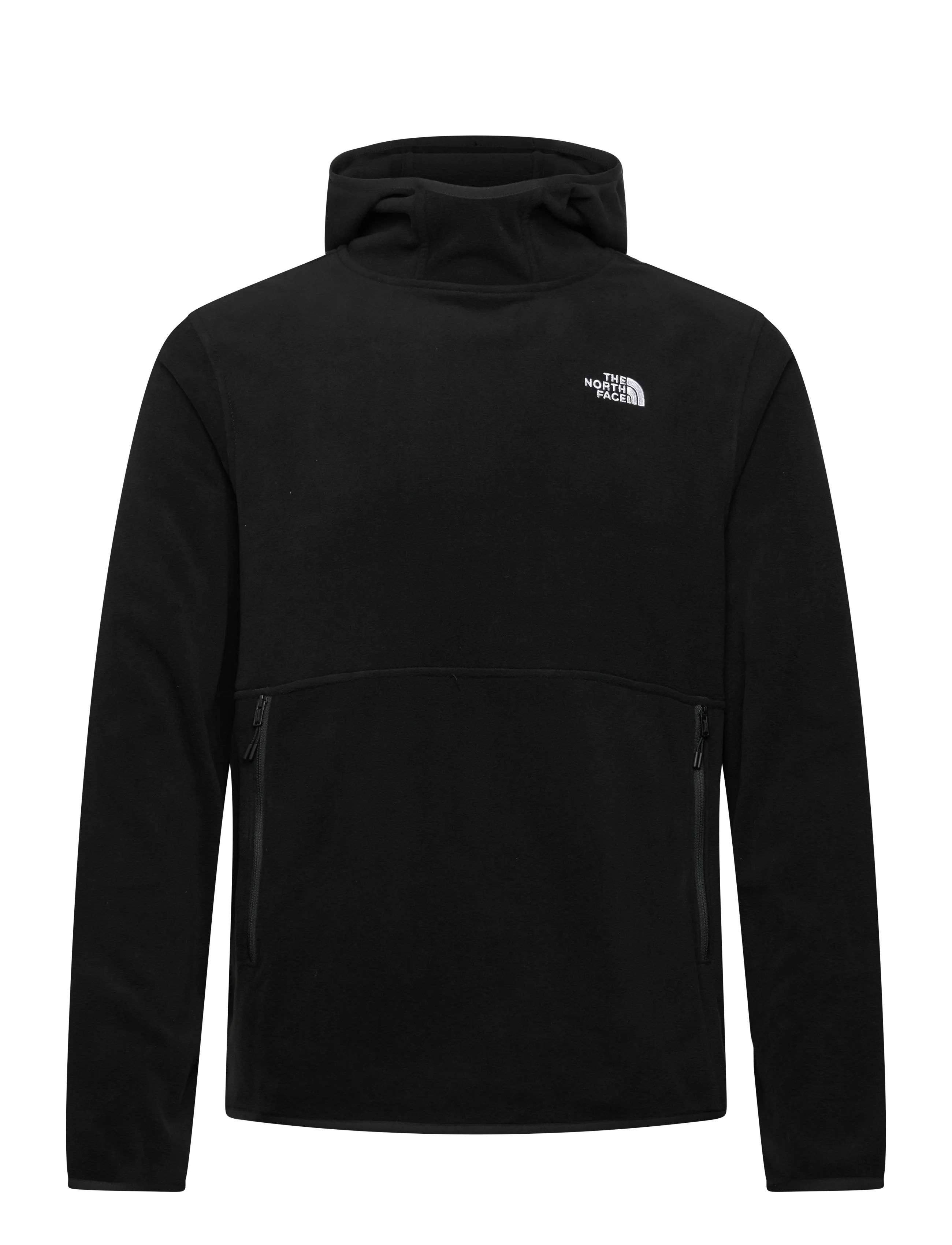 The North Face M GLACIER FLEECE PULLOVER HOODIE - Fleece-Pullover - TNF BLACK / black