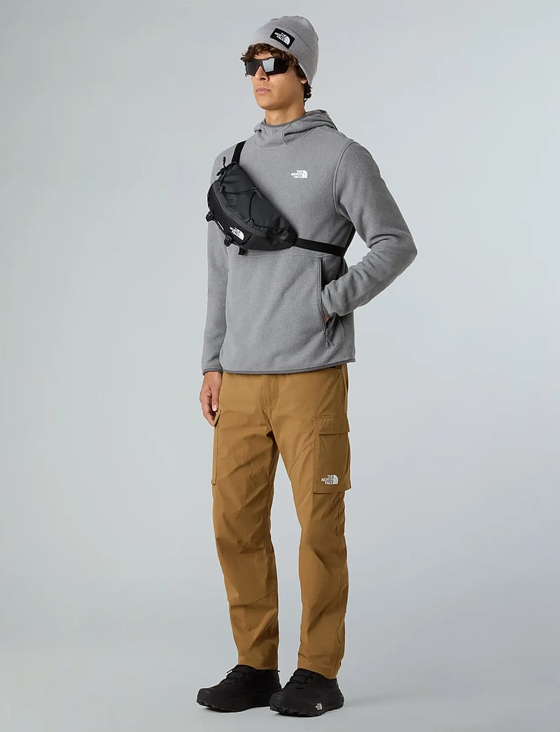 The North Face - M GLACIER FLEECE PULLOVER HOODIE - fleece og mellemlag - tnf mid grey heather - 3