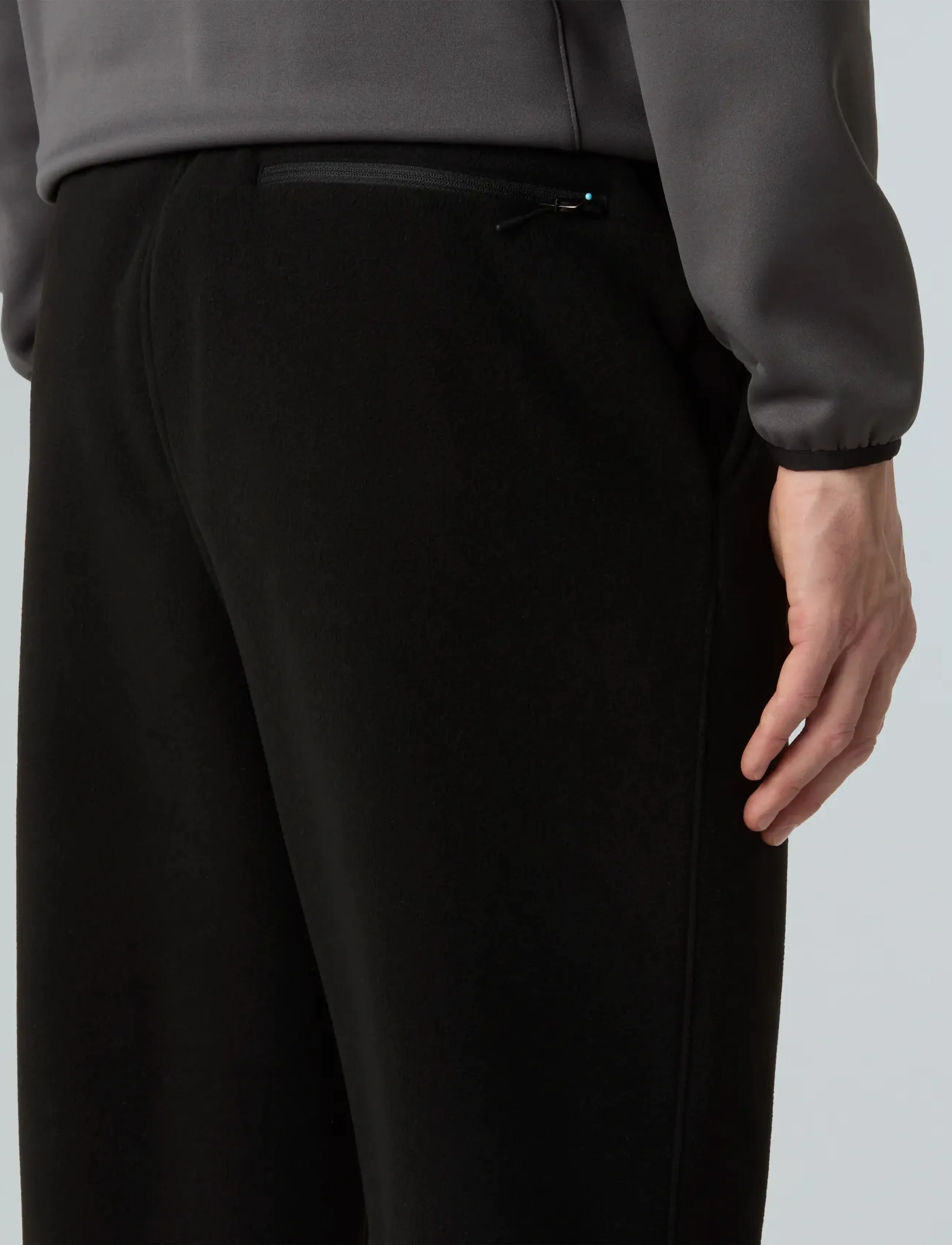 The North Face M GLACIER FLEECE PANT - Streetstyle - TNF BLACK / black