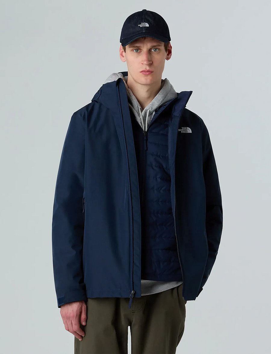 The North Face - M CARTO MONO TRICLIMATE HOODED JACKET - friluftsjakker - summit navy - 0