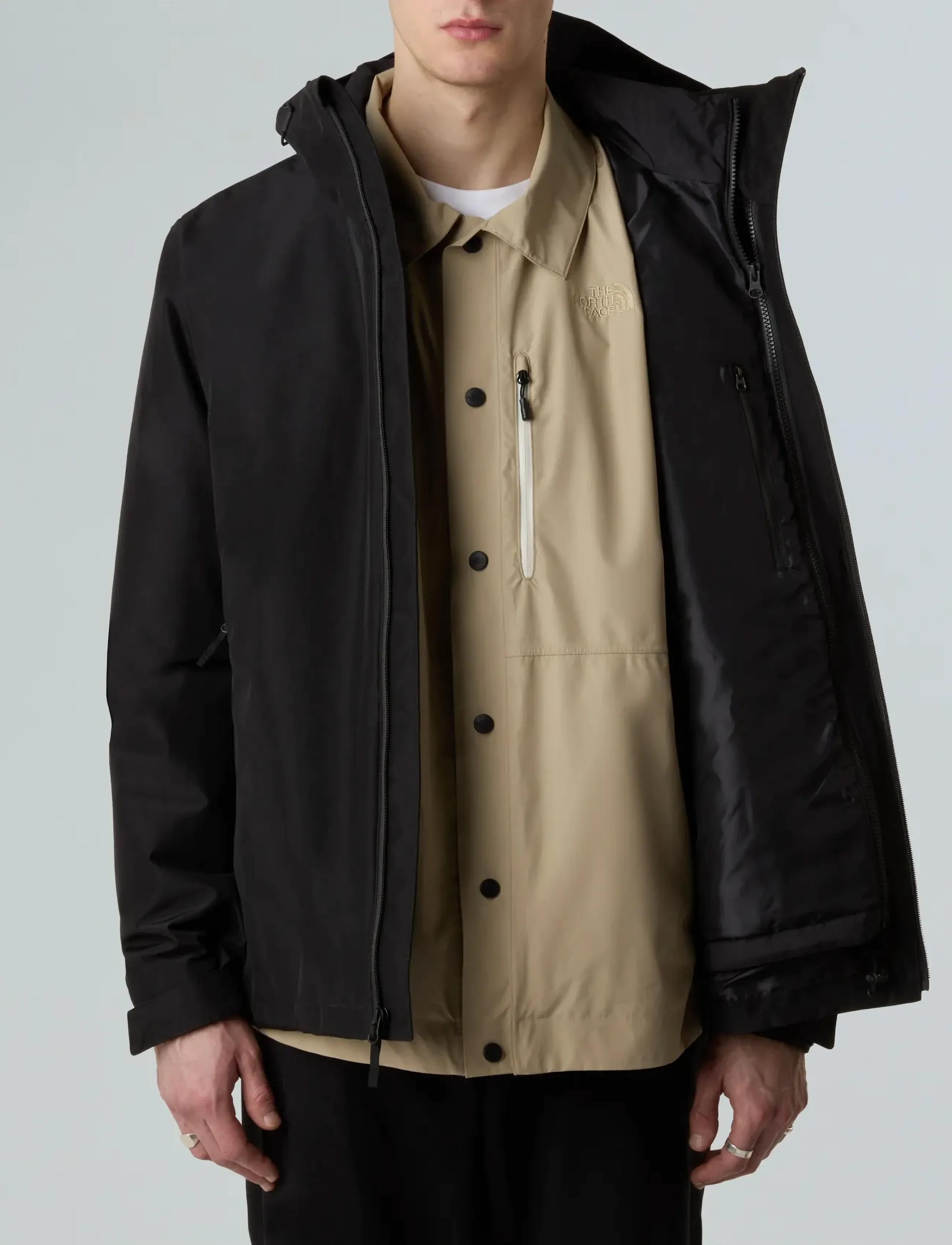 THE NORTH FACE Men's Carto Mono Triclimate 3-in-1 Hooded Jacket jackor – bild 9