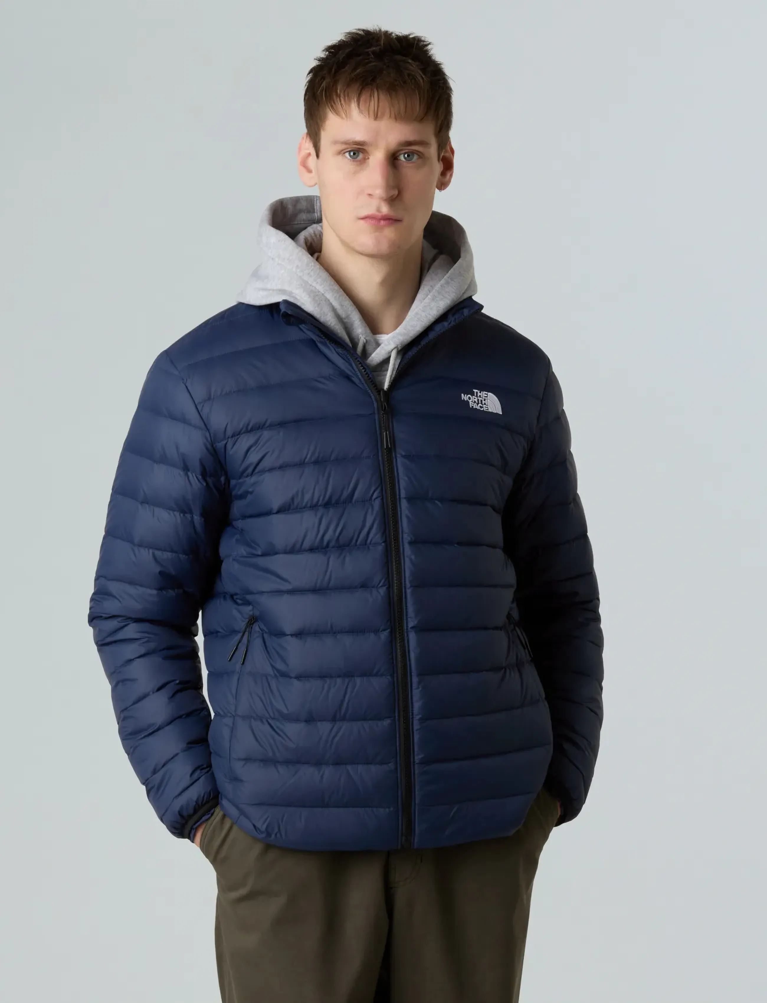 The North Face M Classic Down Jacket, Mænd, Dunjakke, Navy, Str: XL
