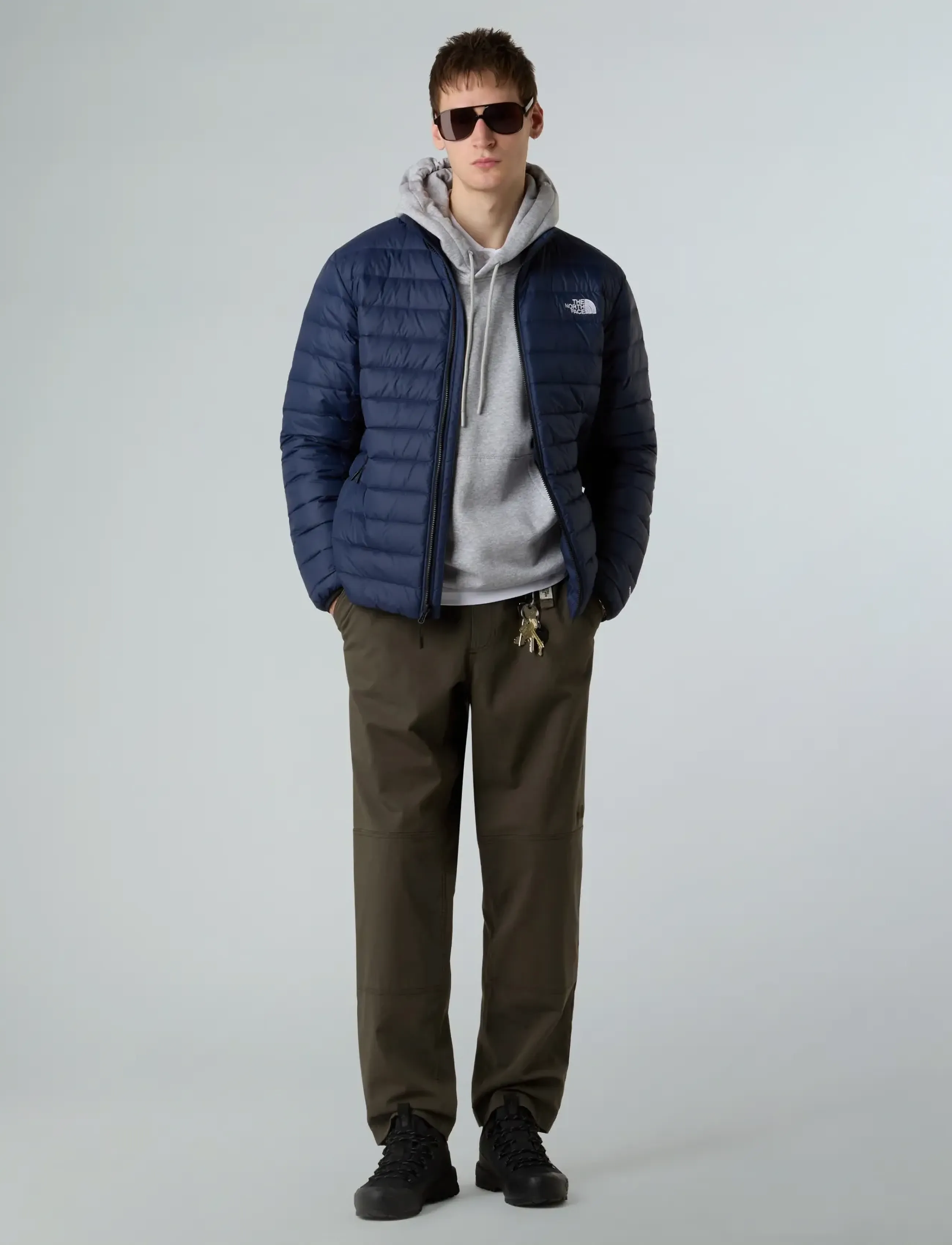 The North Face - M CLASSIC DOWN JACKET - sportjacken - summit navy - 3