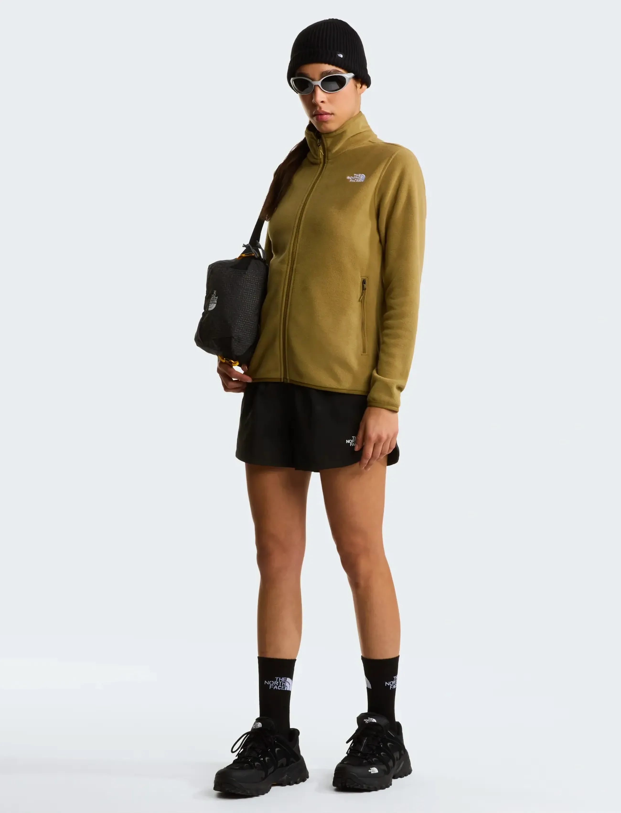 The North Face - W GLACIER FLEECE JACKET - overdele - cedar - 3