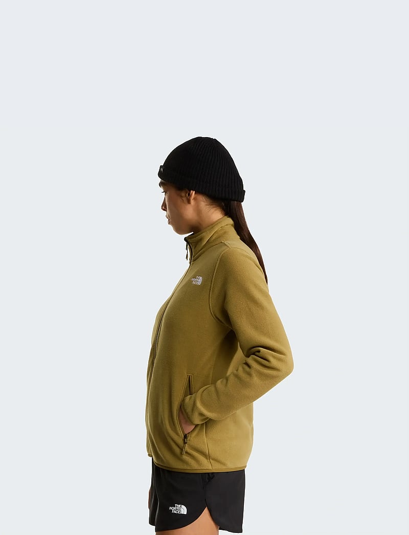 The North Face - W GLACIER FLEECE JACKET - tops - cedar - 4
