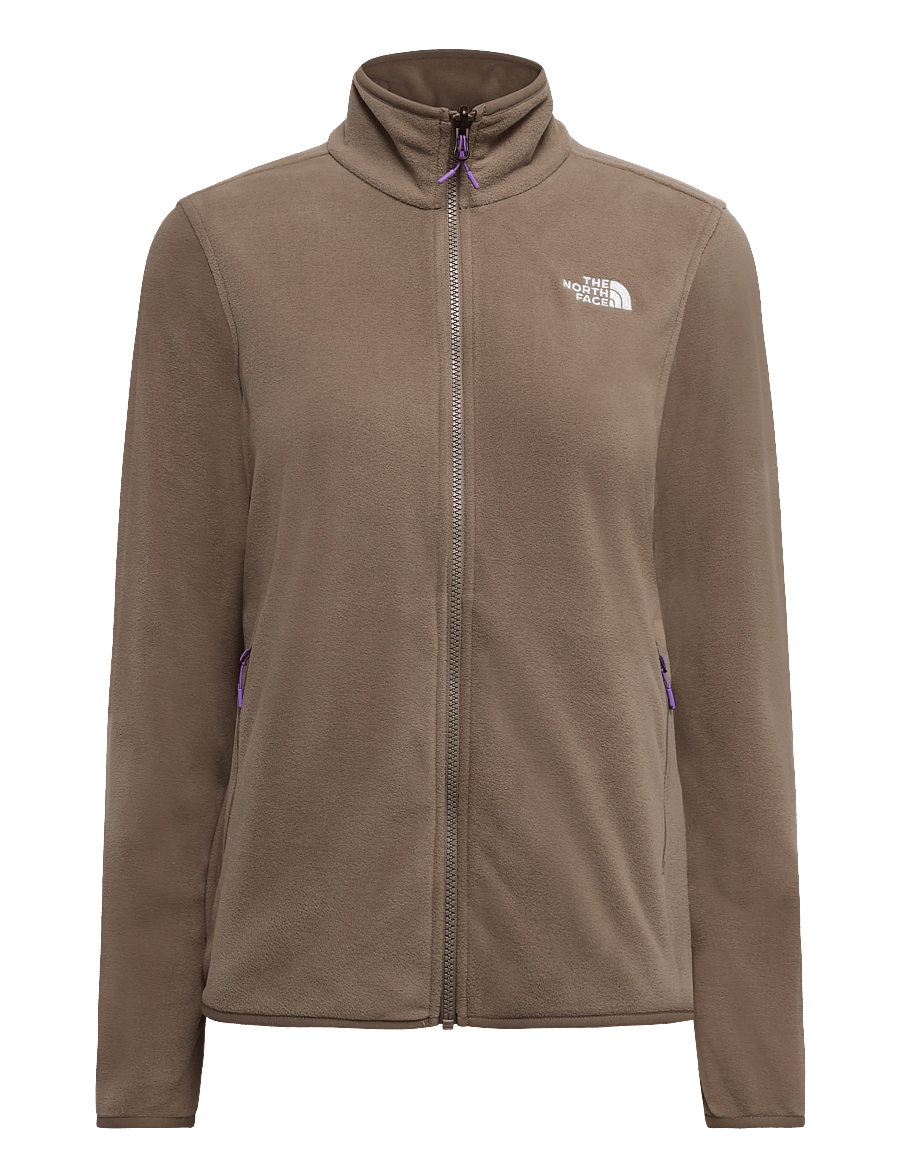 The North Face - W GLACIER FLEECE JACKET - Överdelar - garnet - 1