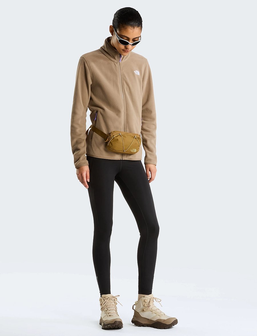 The North Face - W GLACIER FLEECE JACKET - Överdelar - garnet - 3