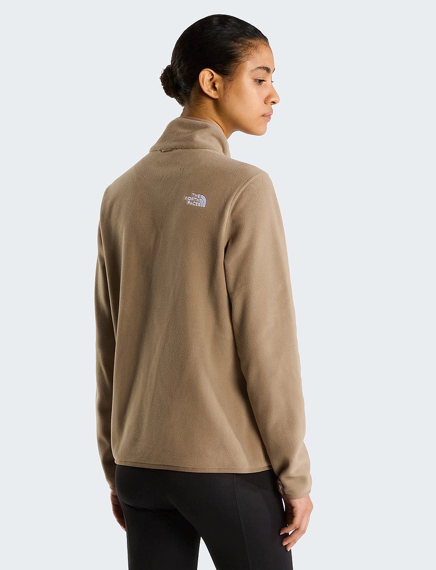 The North Face - W GLACIER FLEECE JACKET - Överdelar - garnet - 5