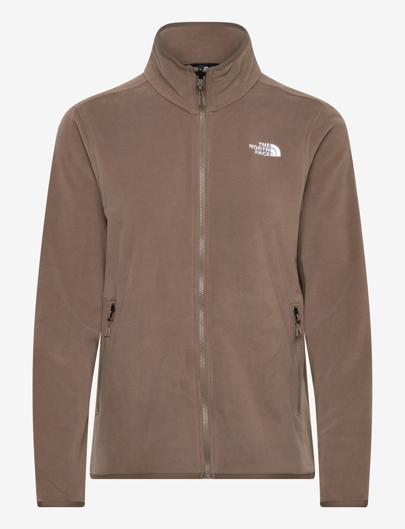 The North Face - W GLACIER FLEECE JACKET - fleece & midlayer - mocha brown - 1