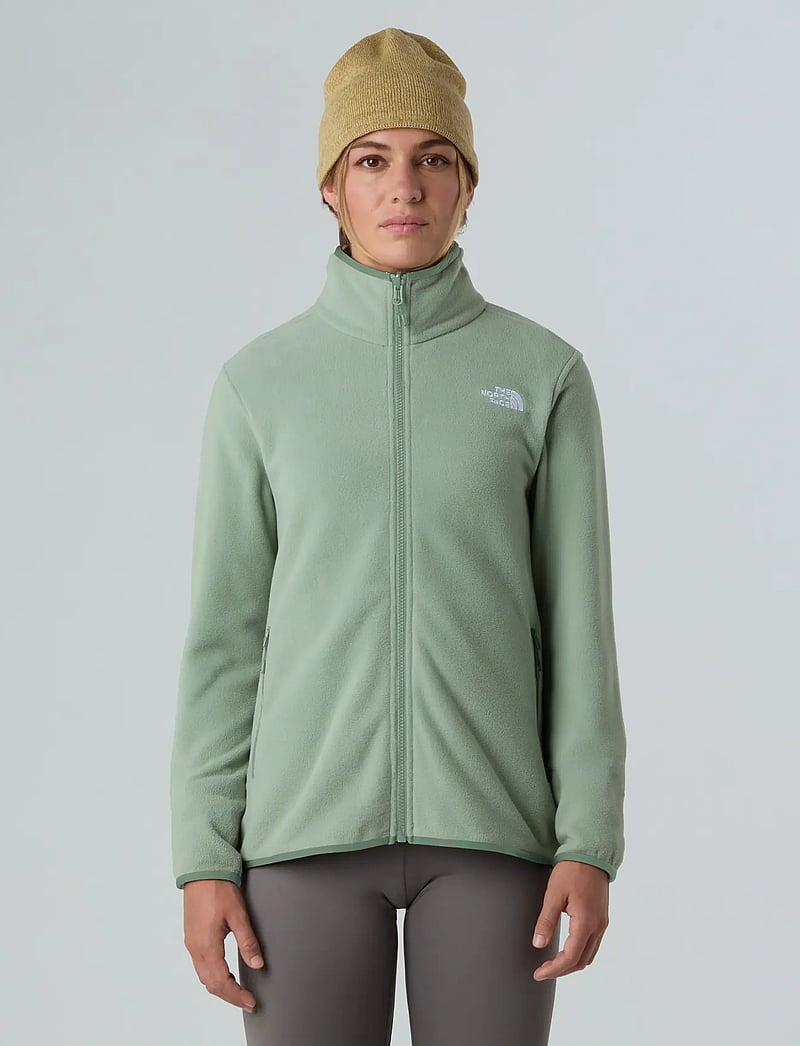 The North Face - W GLACIER FLEECE JACKET - fleecet ja välikerrokset - slate moss - 0