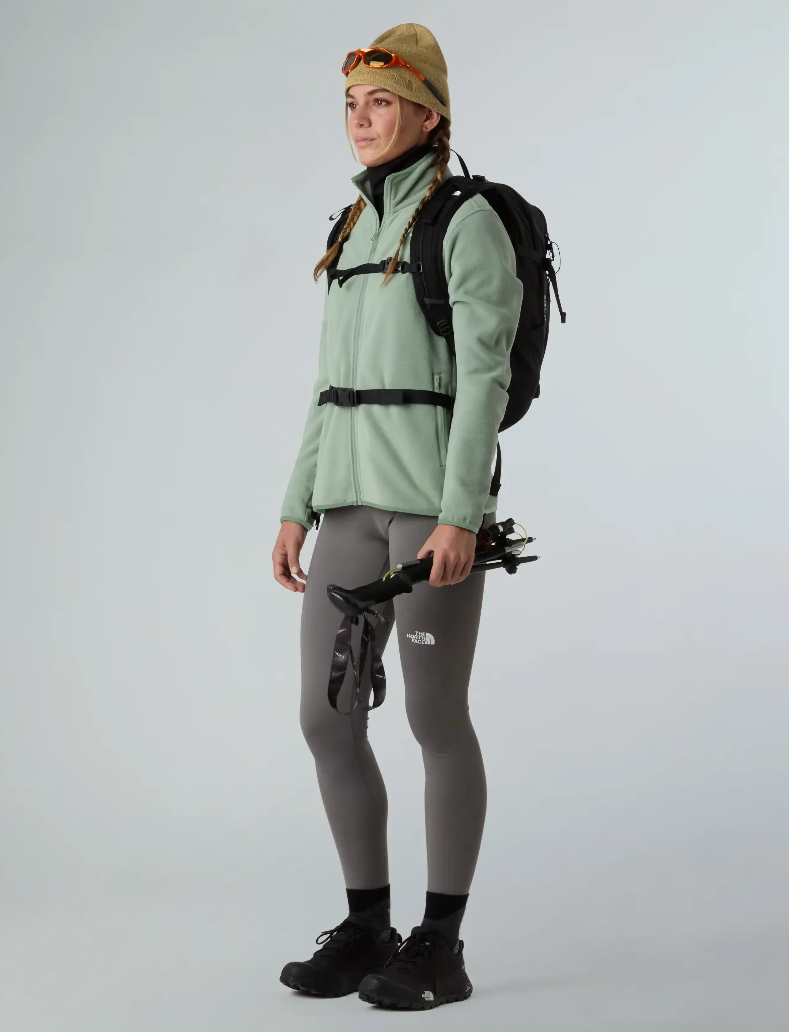 The North Face - W GLACIER FLEECE JACKET - yläosat - slate moss - 3