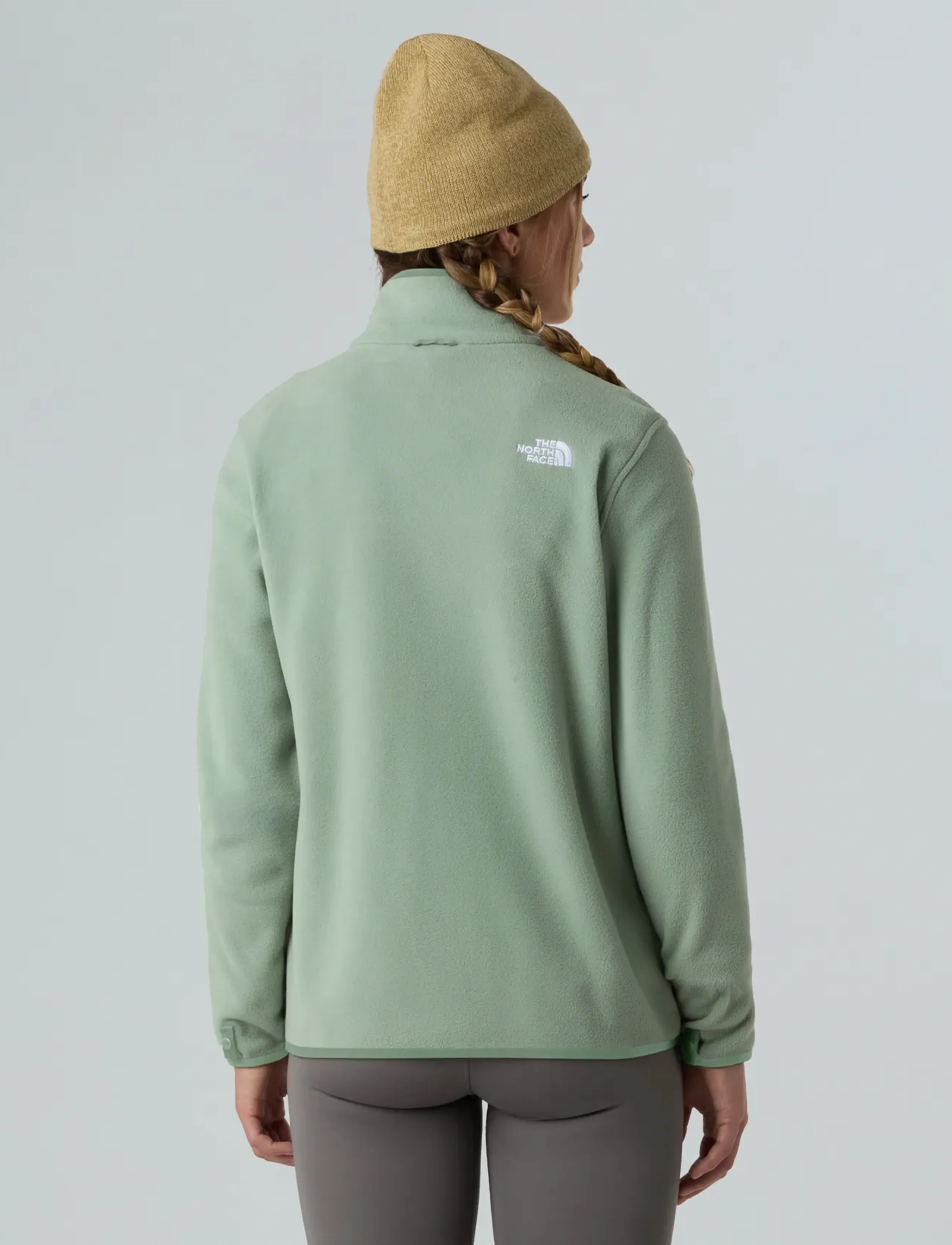 The North Face - W GLACIER FLEECE JACKET - yläosat - slate moss - 4