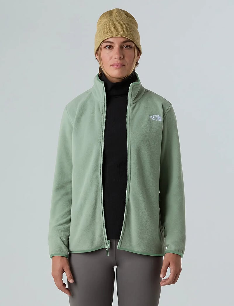The North Face - W GLACIER FLEECE JACKET - fleecet ja välikerrokset - slate moss - 5
