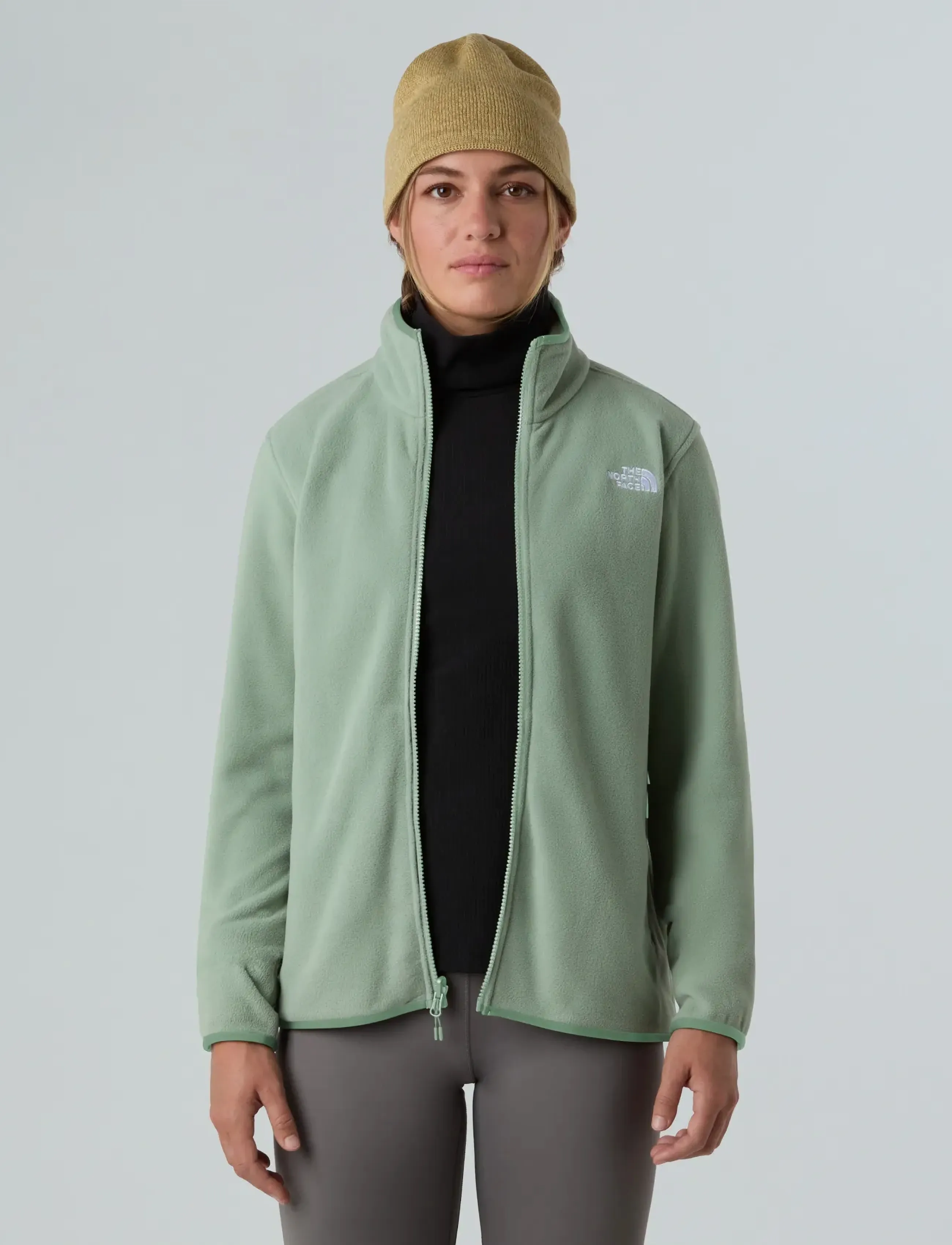 The North Face - W GLACIER FLEECE JACKET - yläosat - slate moss - 5
