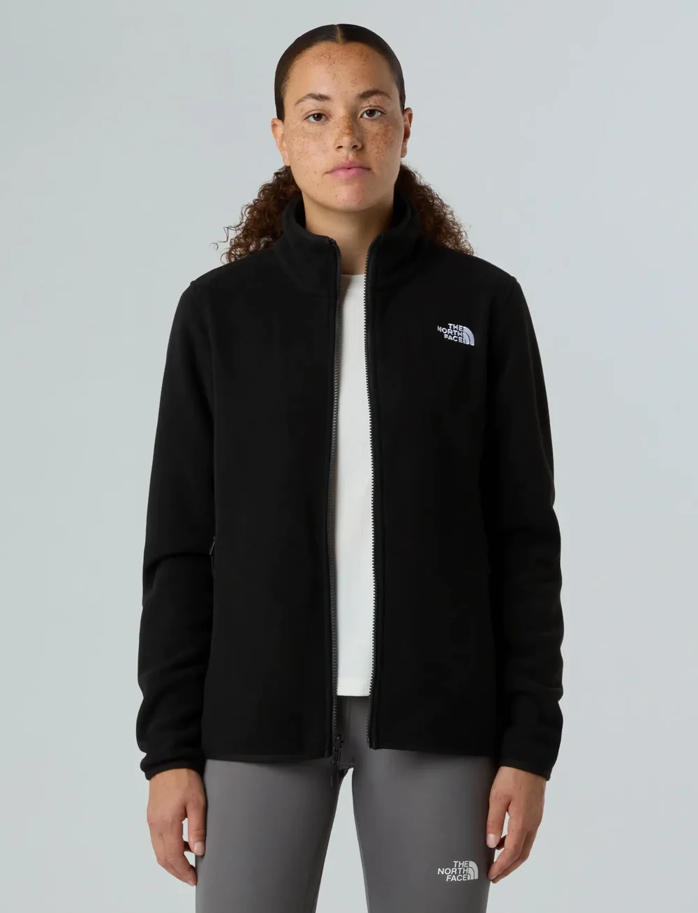 The North Face - W GLACIER FLEECE JACKET - fleece & midlayer - tnf black - 5